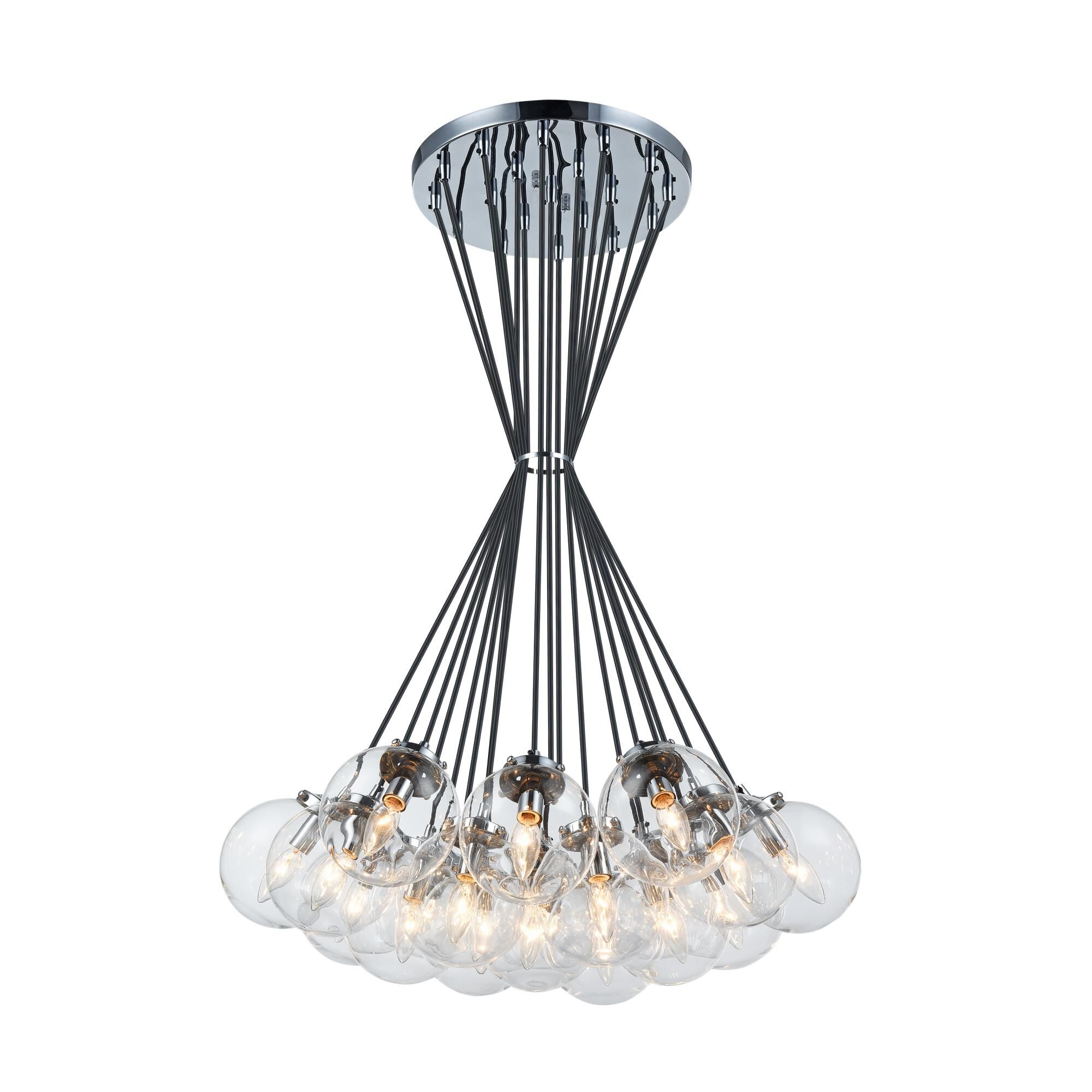 The Bougie 19 Light Multi Light Pendant by Matteo Lighting