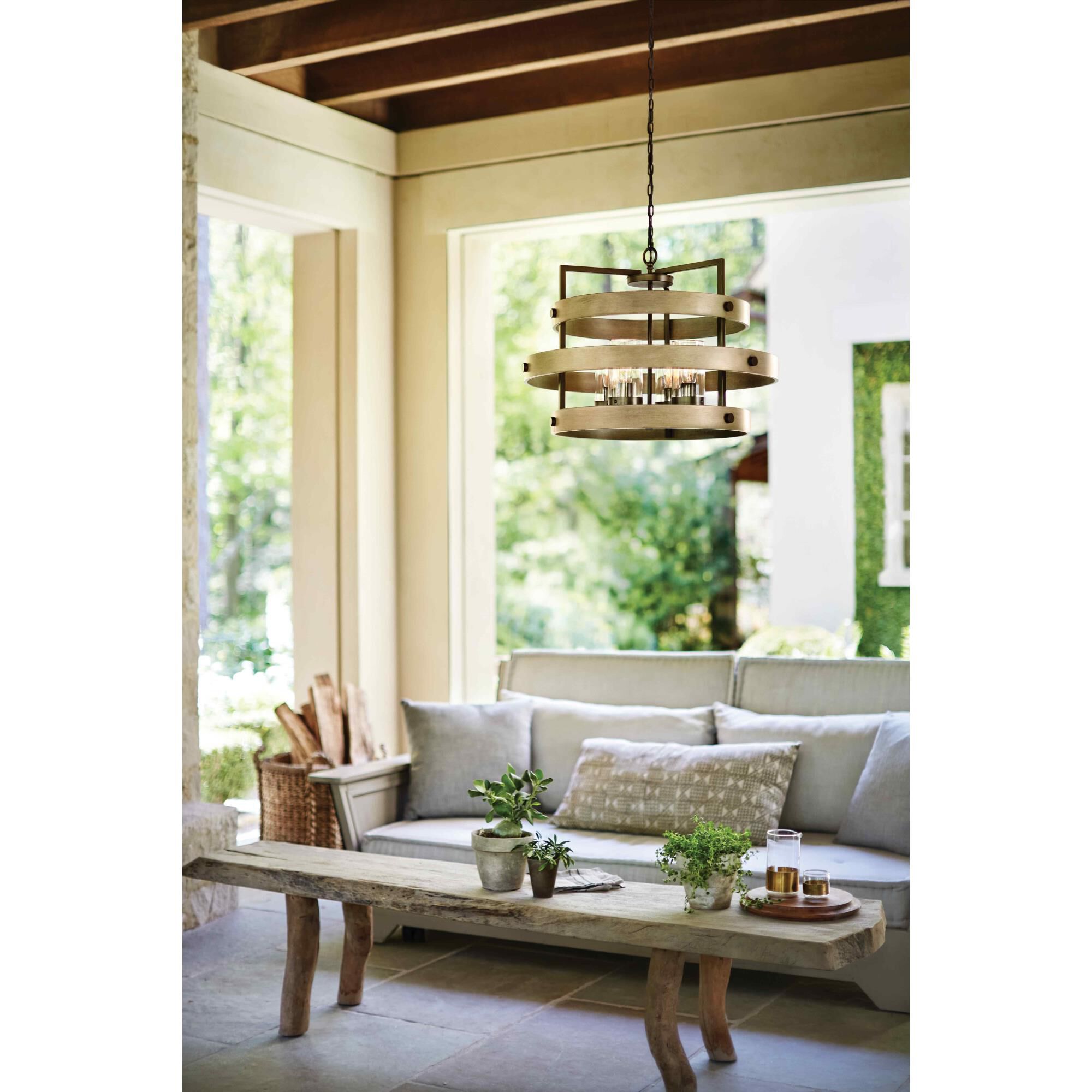 Riverwood 20 Inch Tall 4 Light Outdoor Hanging Lantern by Hinkley Lighting