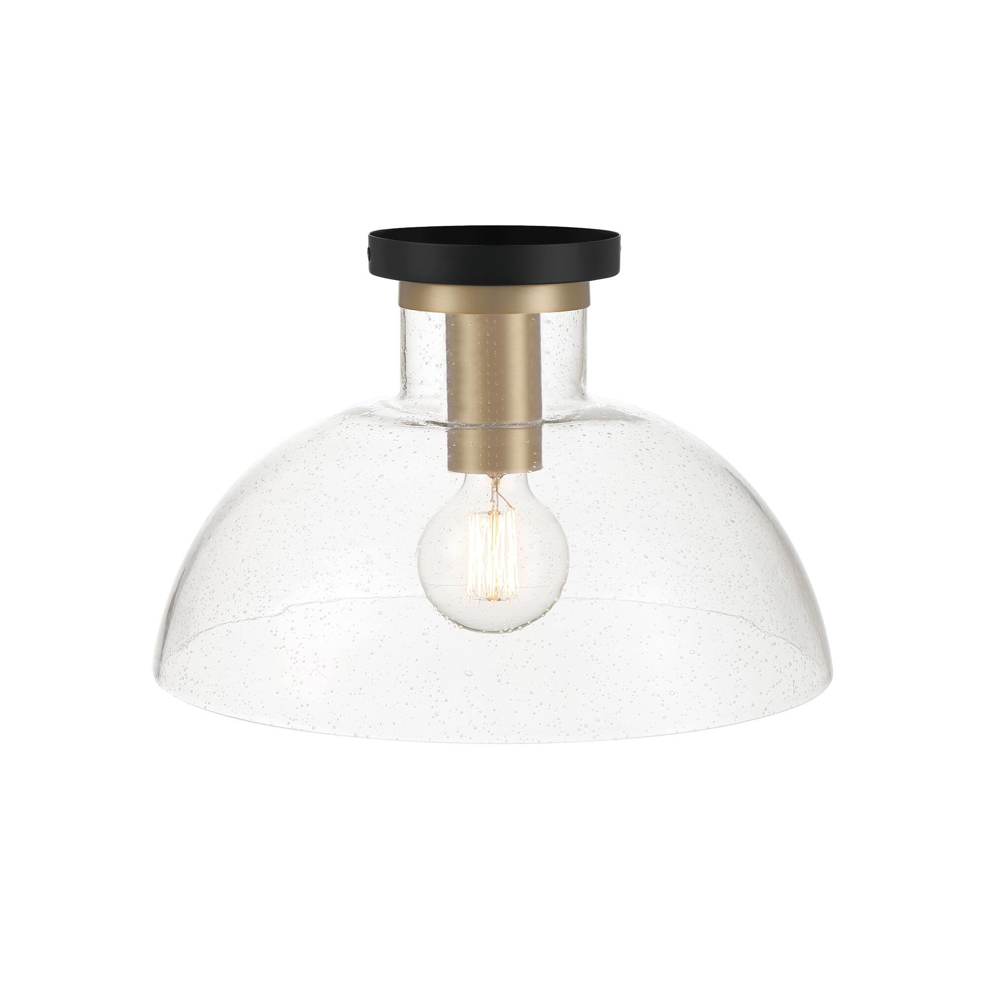 Nova 14 Inch 1 Light Semi Flush Mount by Designers Fountain