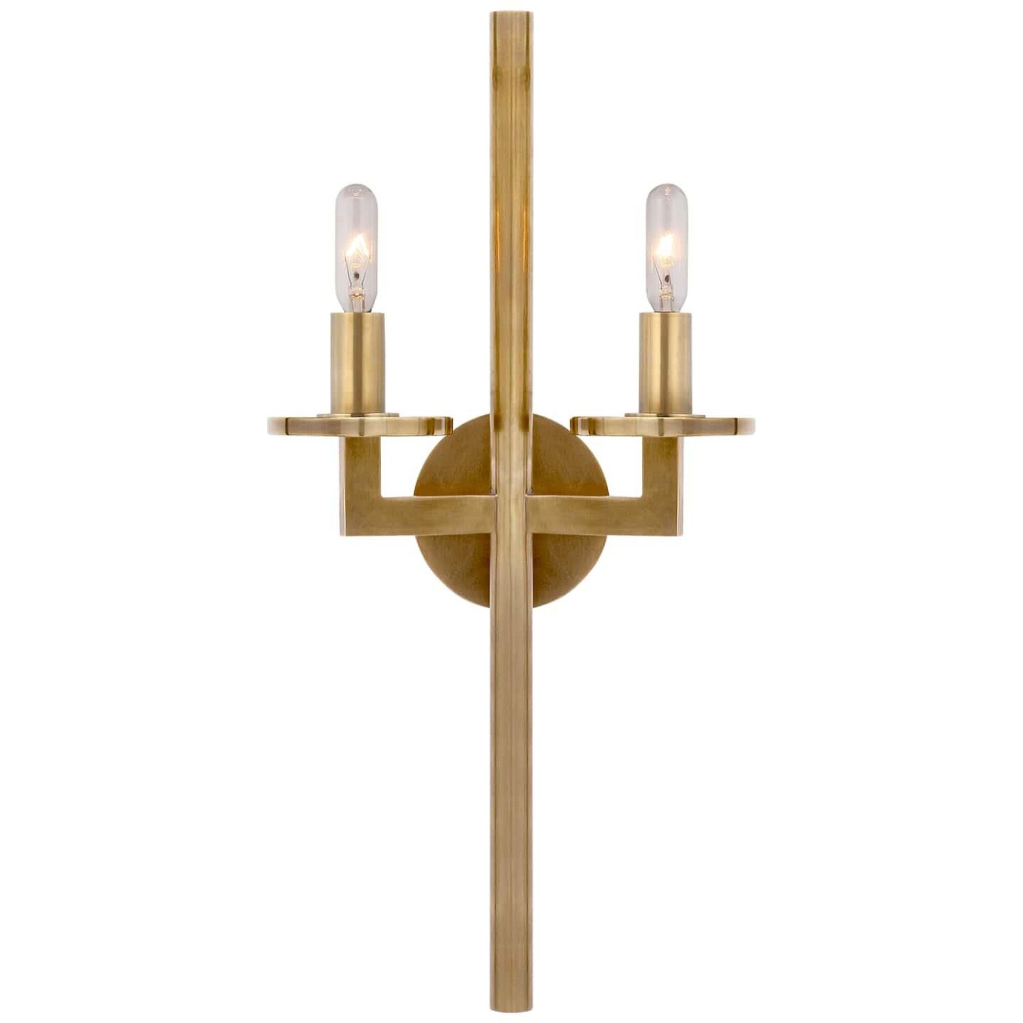 Shown in Antique-Burnished Brass finish