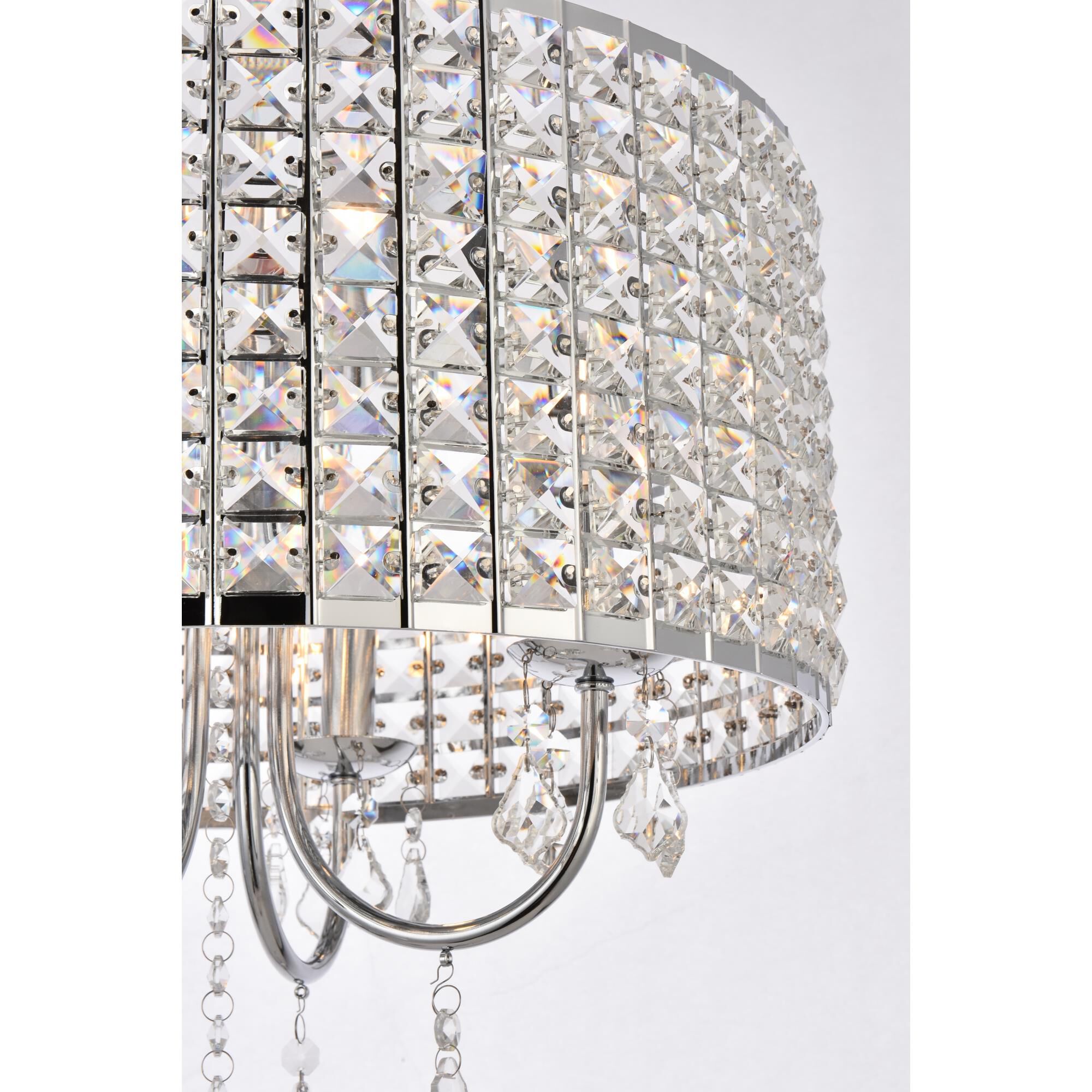 Elise Semi Flush Mount by Elegant Lighting