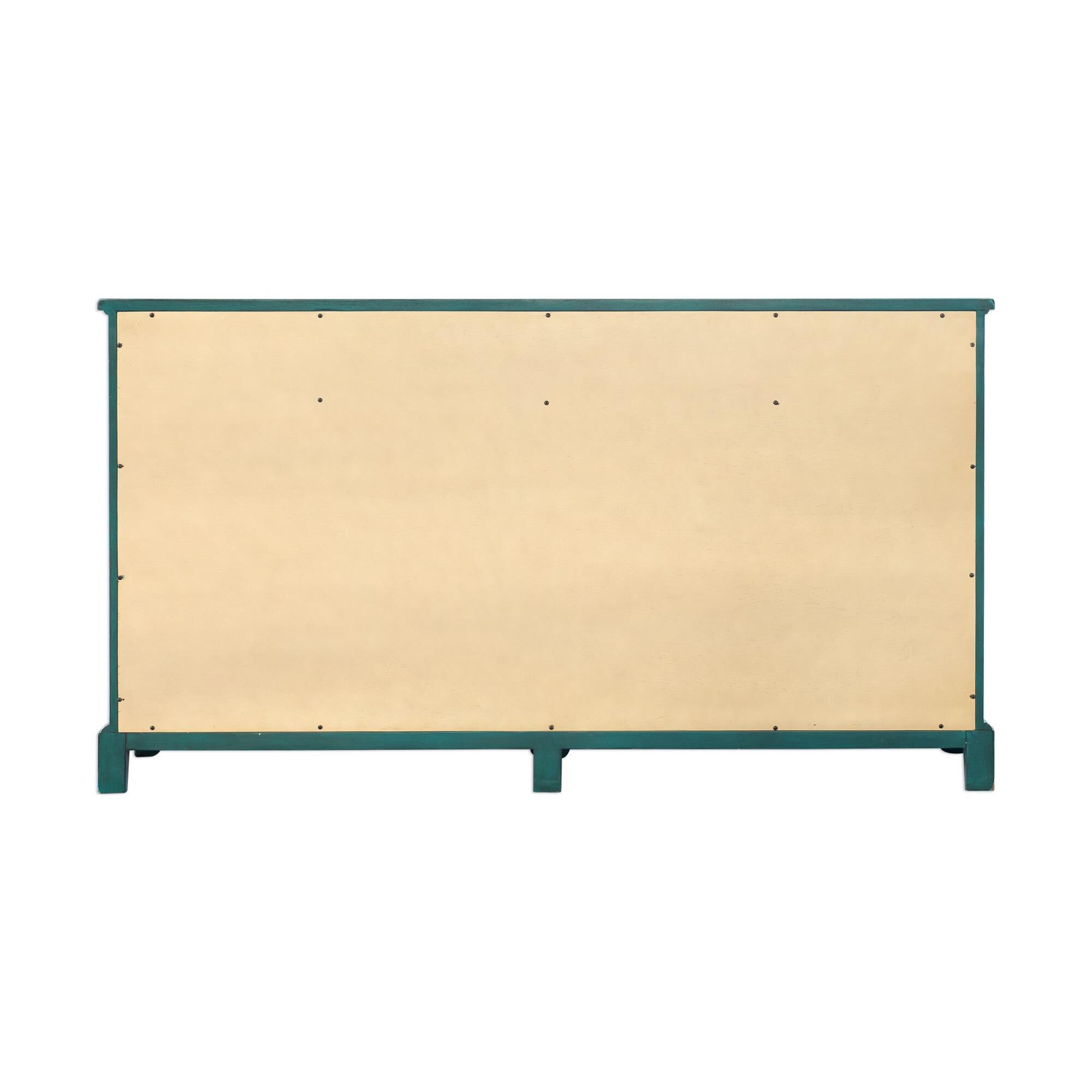 Shown in Antique Green Exterior - Antique White Interior finish