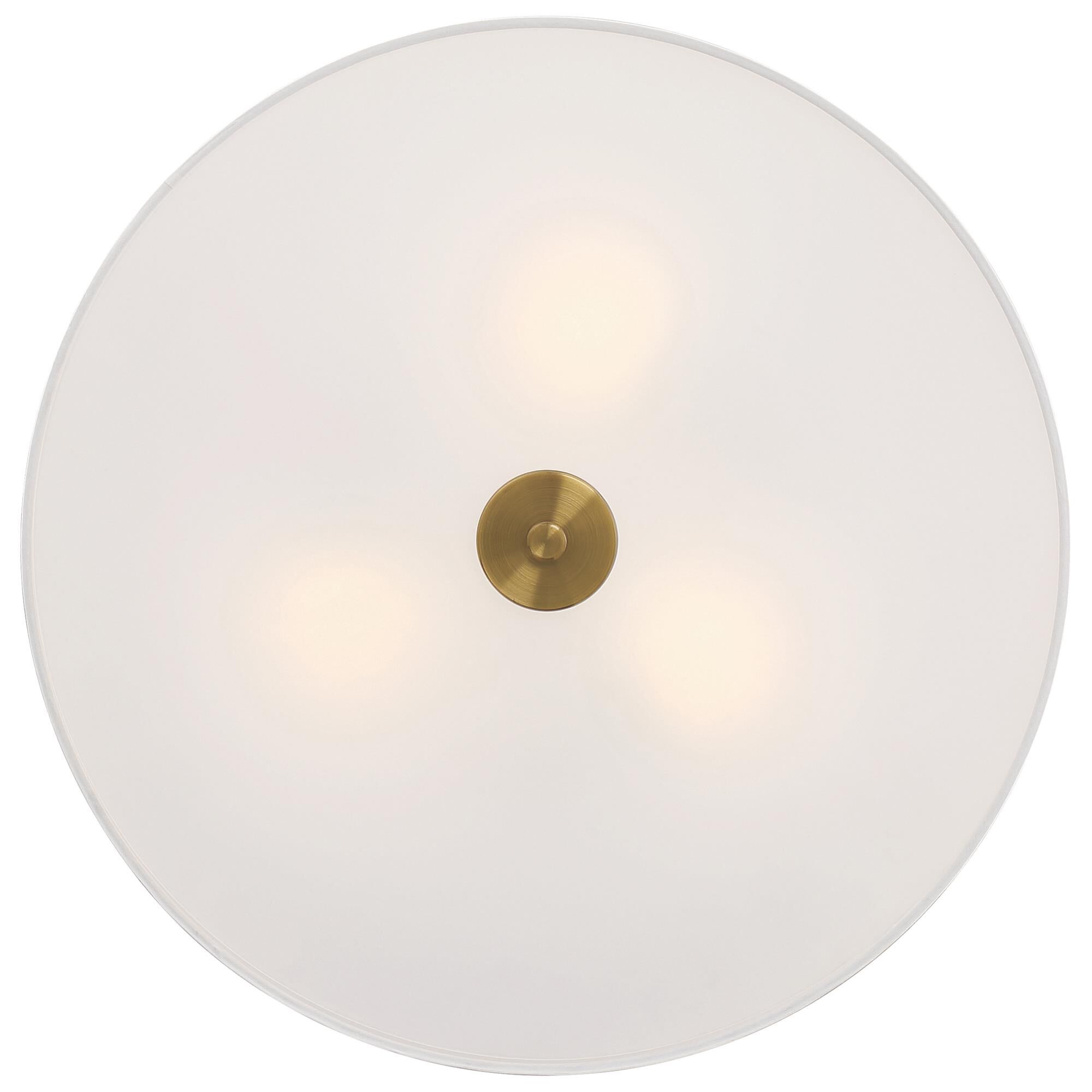 Mid Town 18 Inch 3 Light LED Flush Mount by Access Lighting