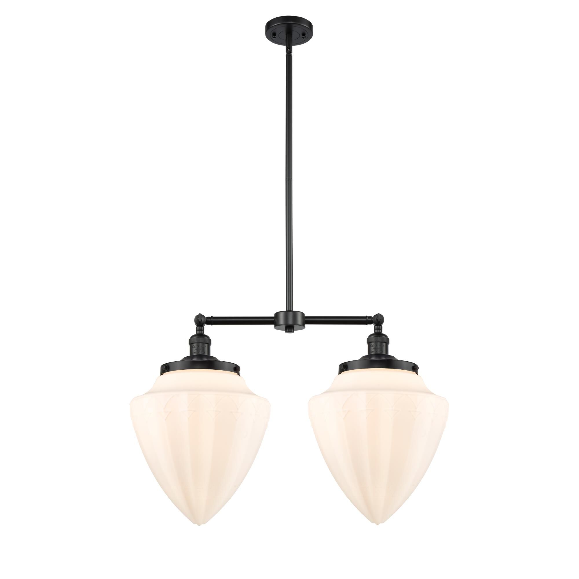 Bruno Marashlian Bullet 24 Inch 2 Light Linear Suspension Light by Innovations Lighting