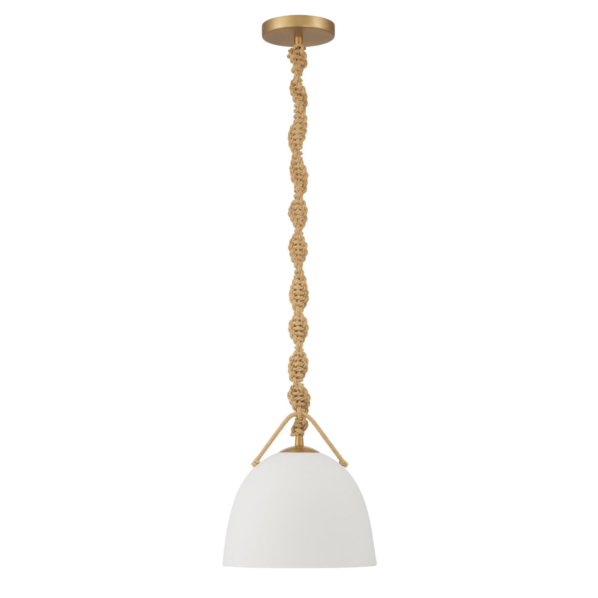 Cordn Mini Pendant by Minka Lavery
