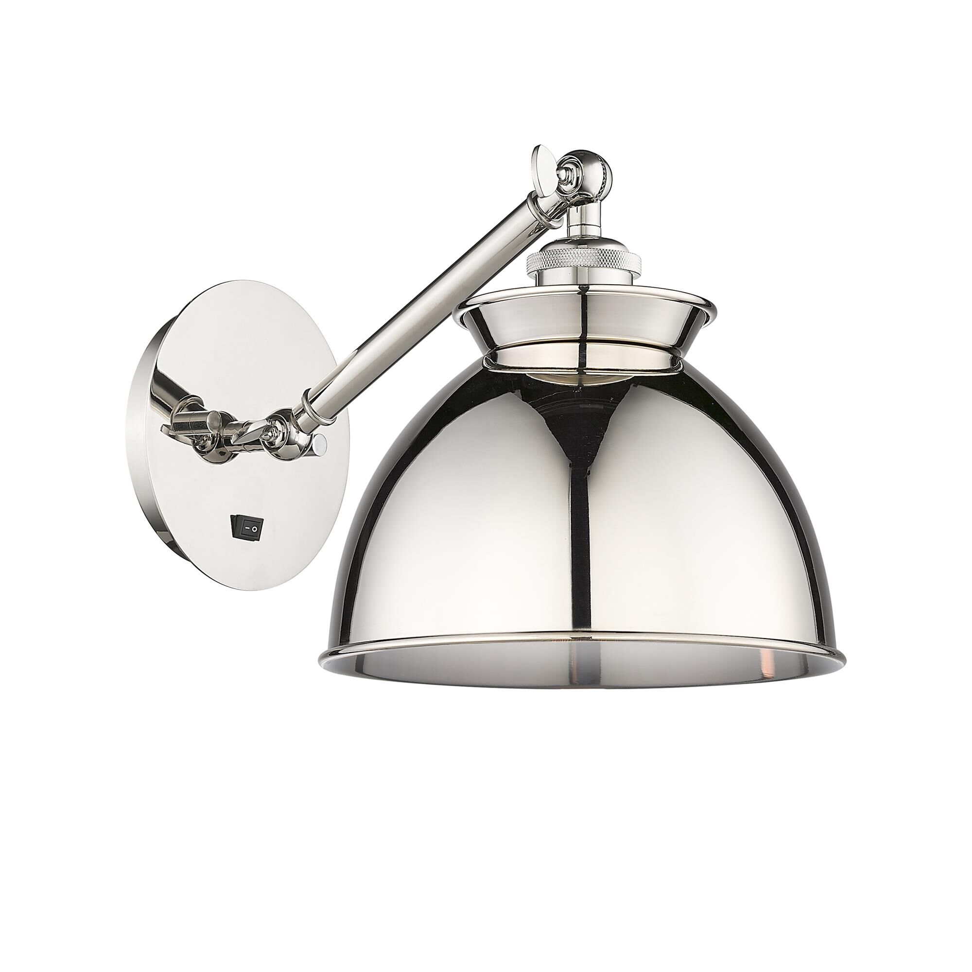 Bruno Marashlian Adirondack 8 Inch Wall Swing Lamp by Innovations Lighting