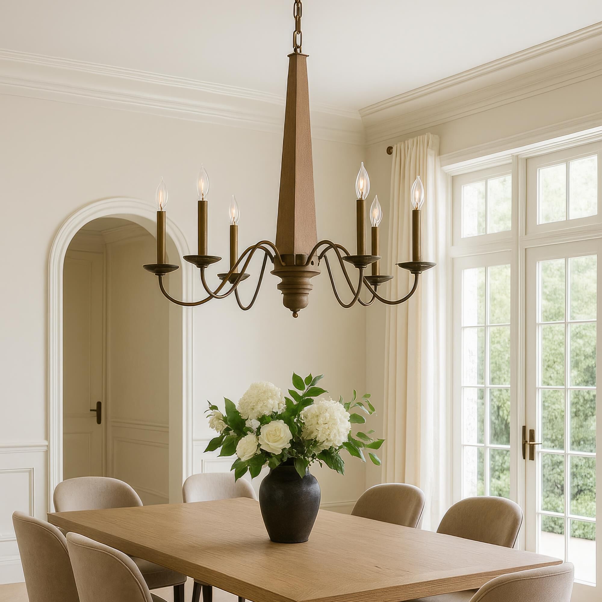 Ciana Lighting Dinner At 38 Inch Chandelier by Varaluz