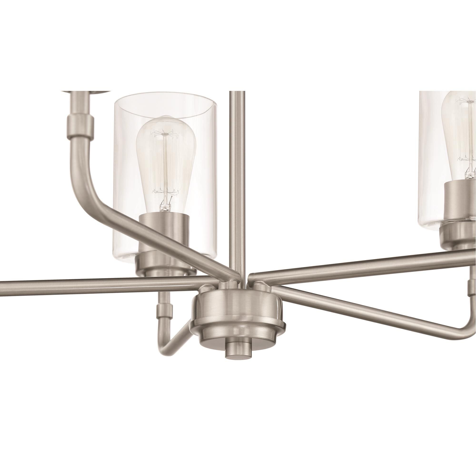 Stowe 23 Inch 5 Light Chandelier by Craftmade