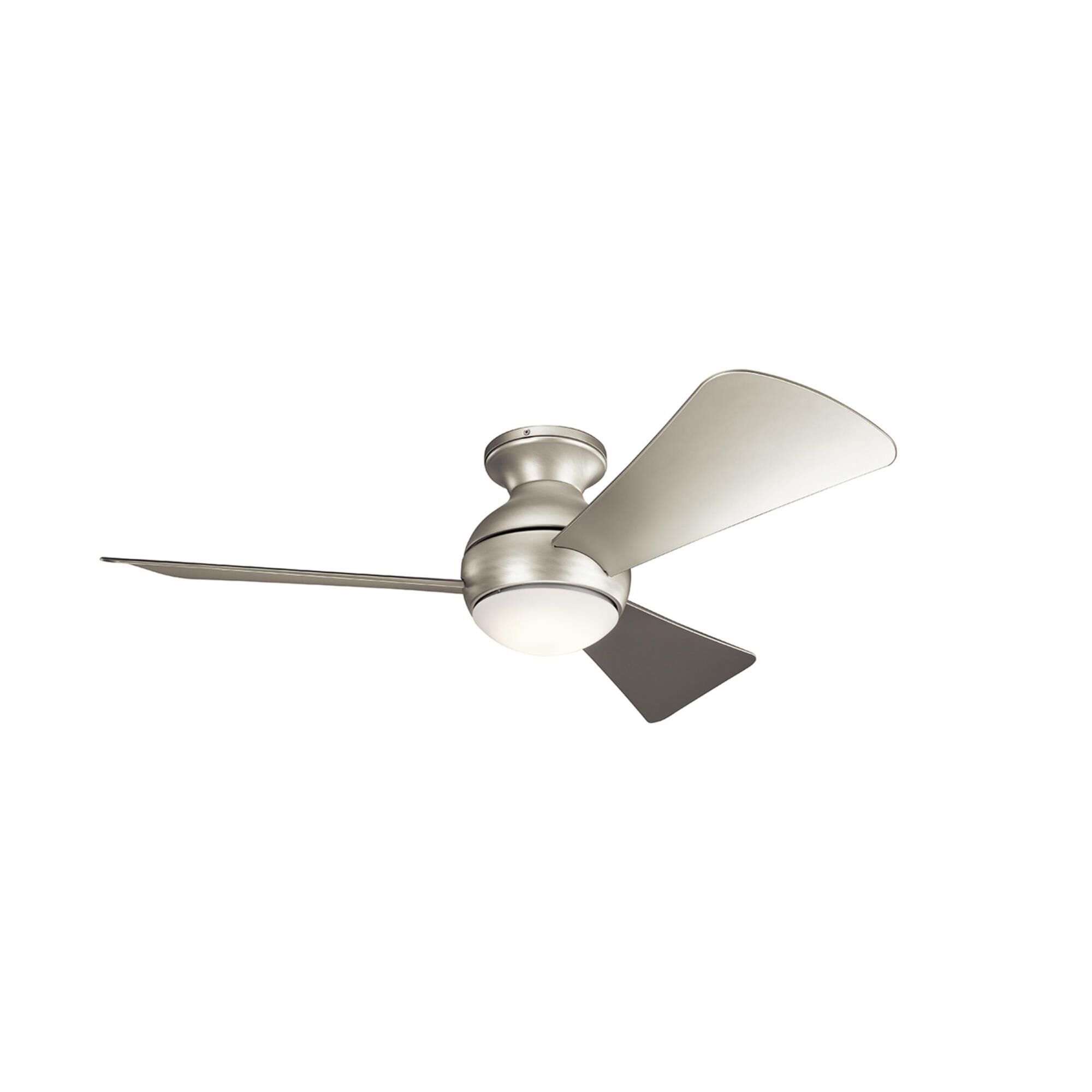 Shown in Brushed Nickel finish and Etched Cased Opal glass