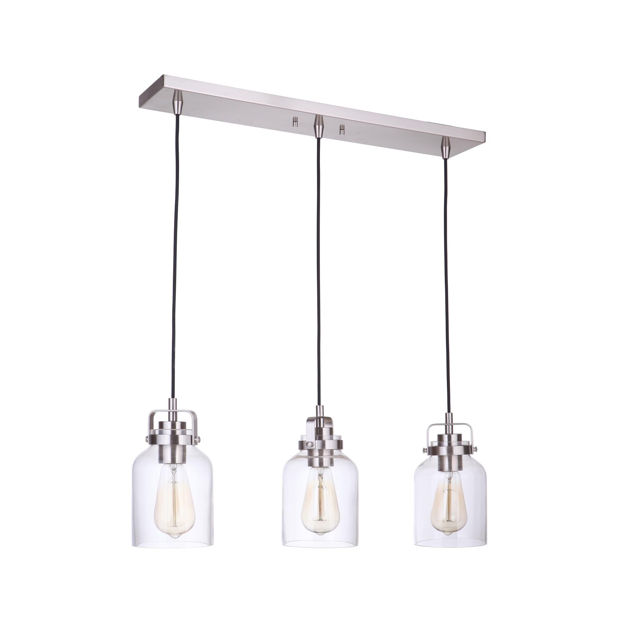 Shown in Brushed Polished Nickel finish