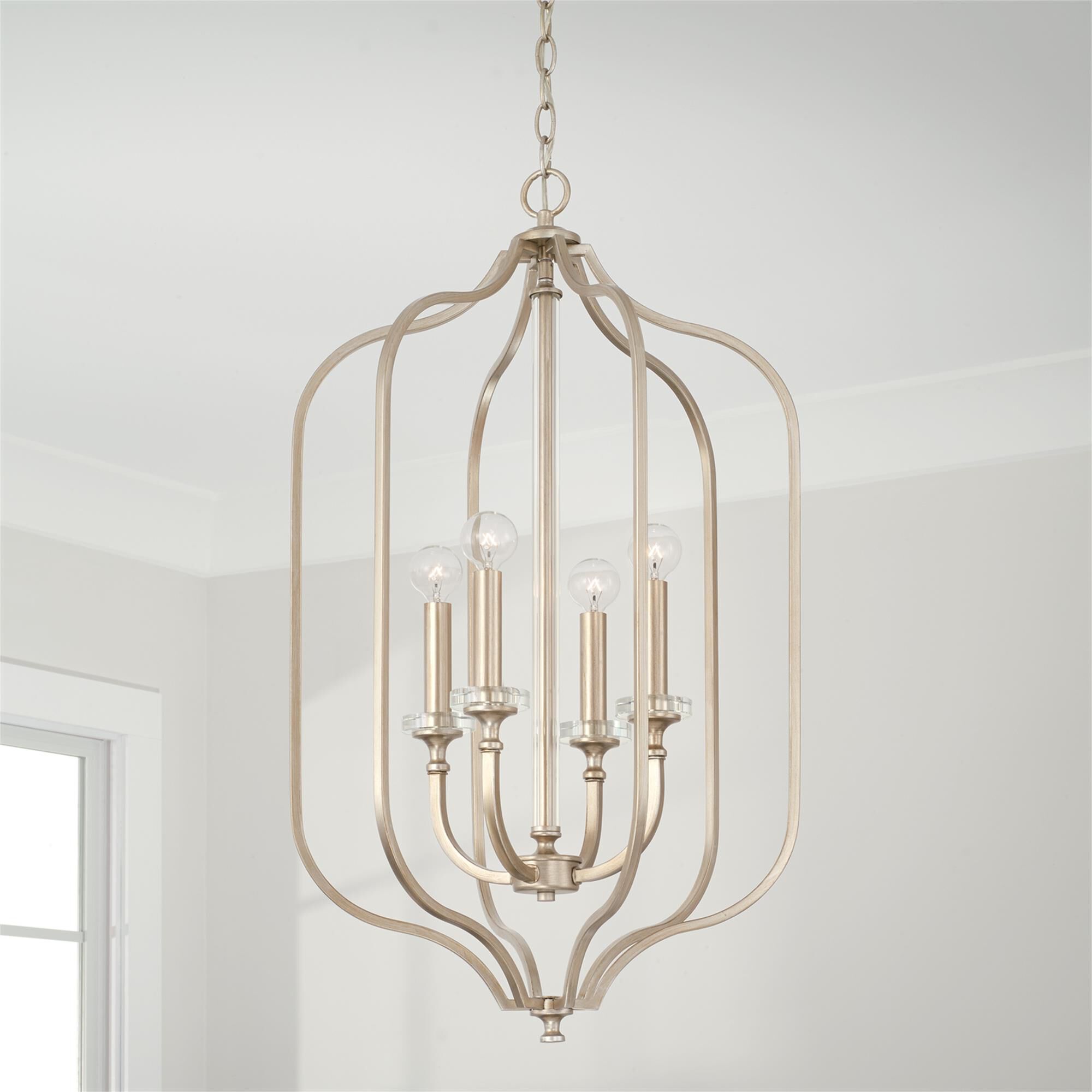 Shown in Brushed Champagne finish