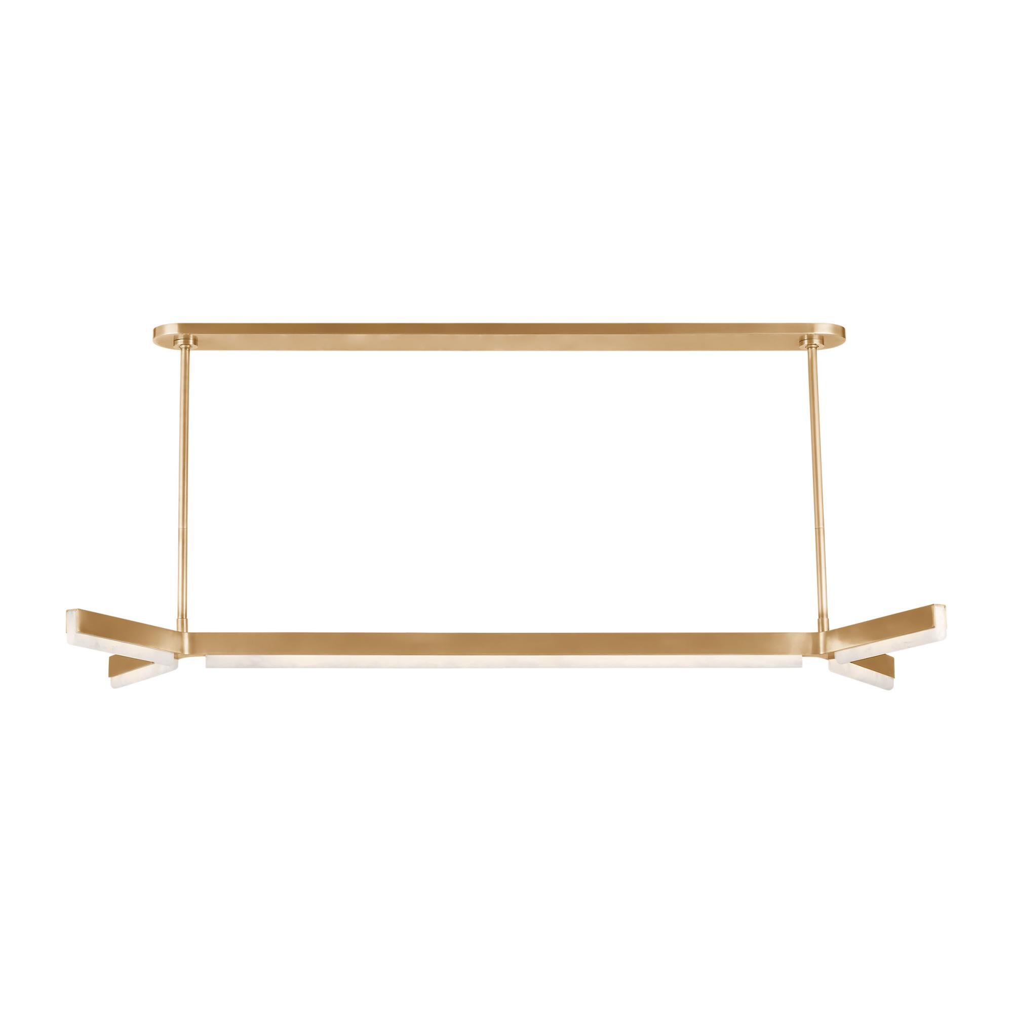 Kelly Wearstler Linea 55 Inch Linear Suspension Light by Visual Comfort Modern Collection