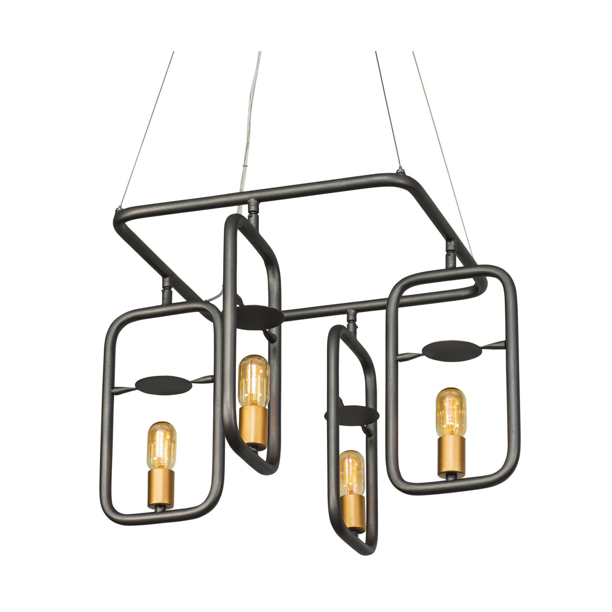 Shown in Rustic Bronze/Gold finish