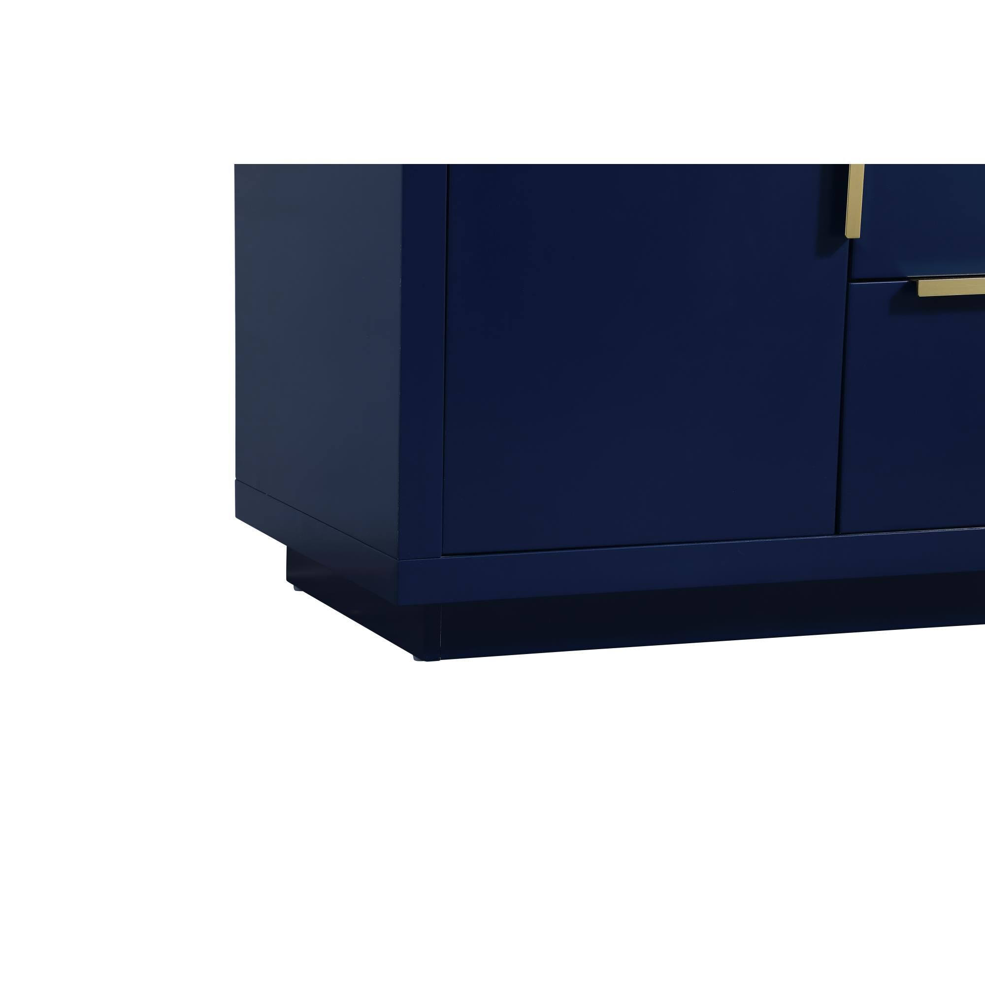 Shown in Blue finish