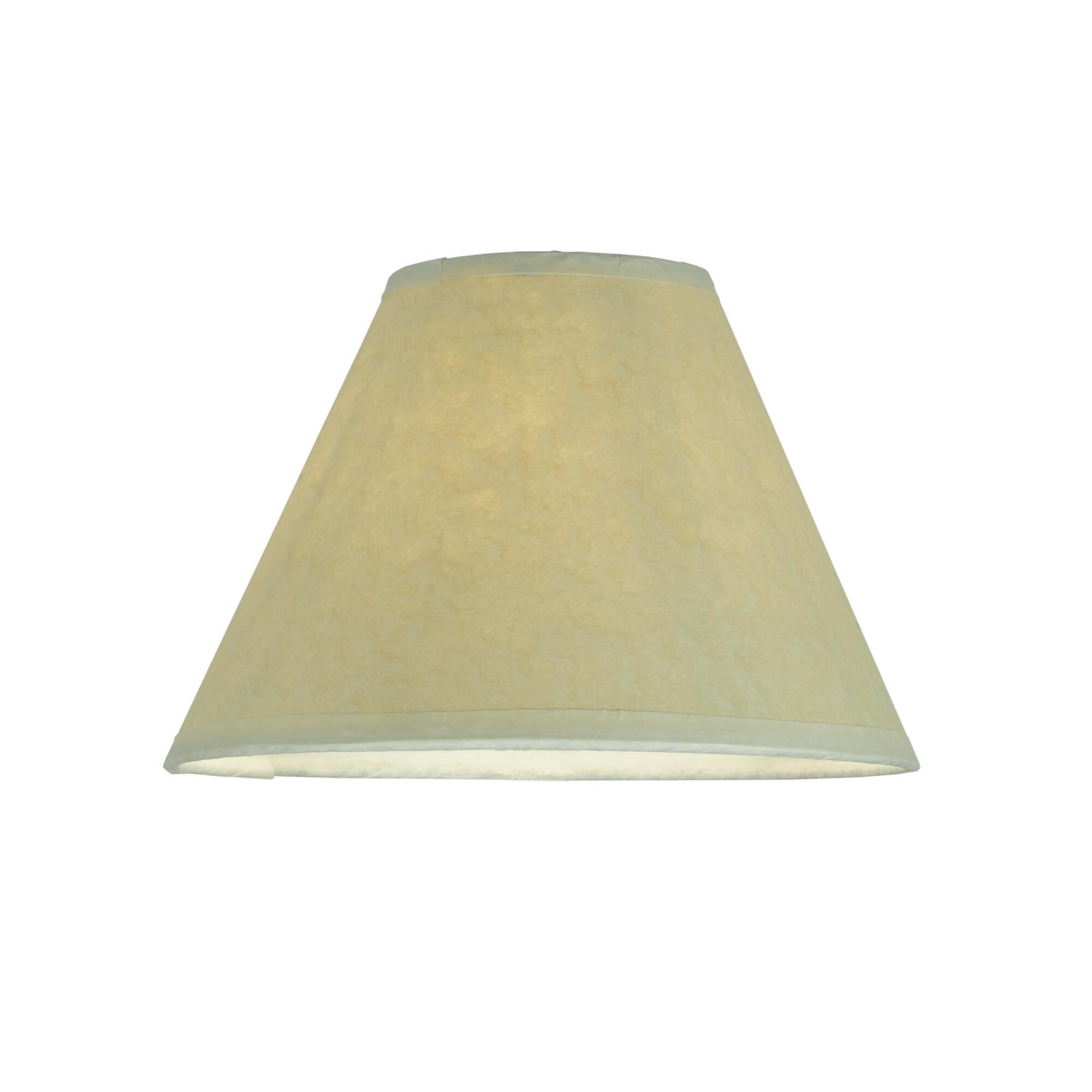 Shown with Aged Celadon Natural Parchment shade