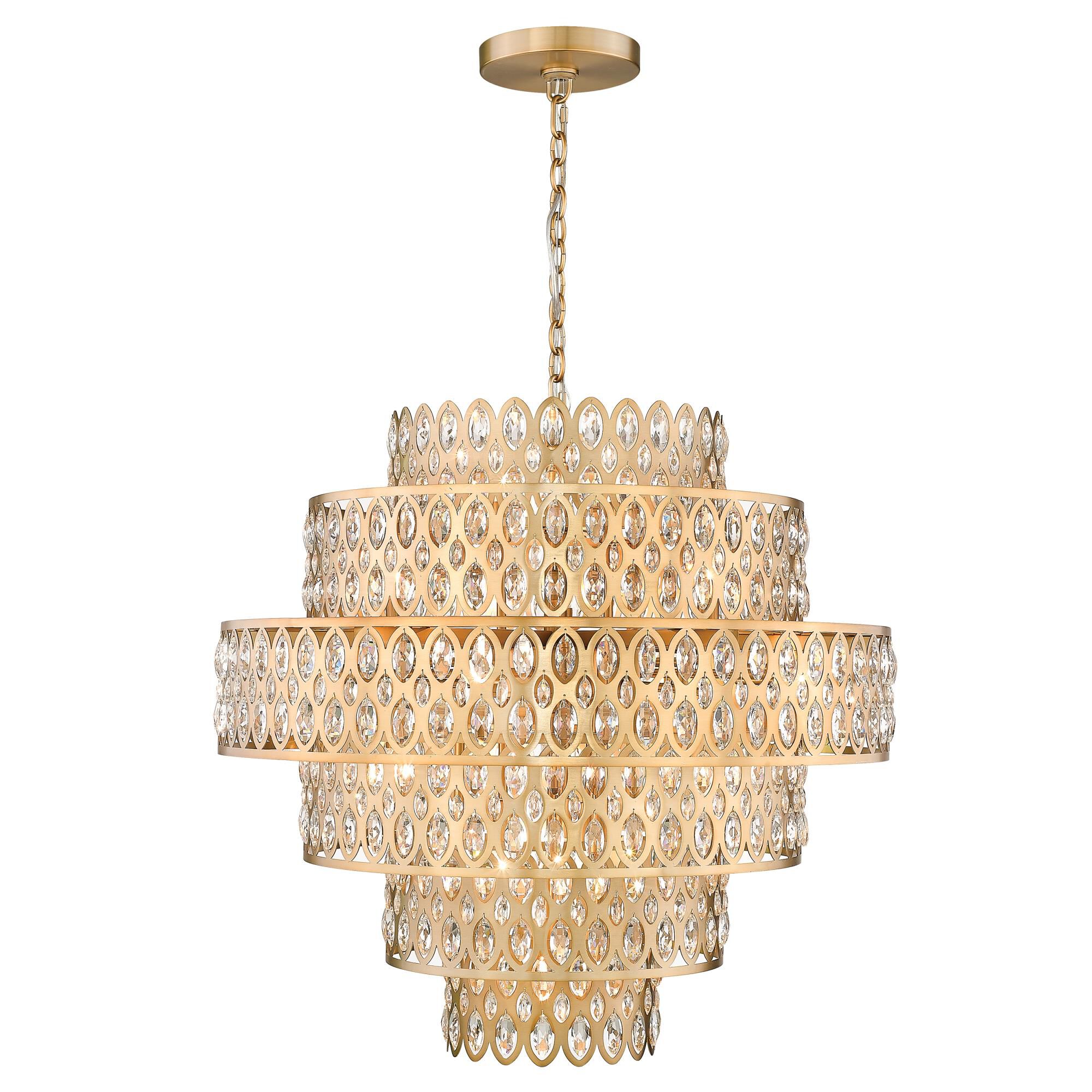 Dealey 32 Inch 17 Light Chandelier by Z-Lite