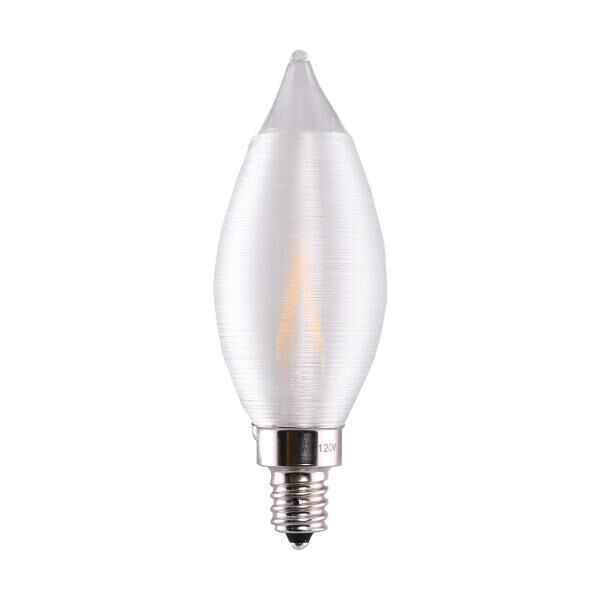 Dimmable 2 Watt 2700K CA11 LED Light Bulb,