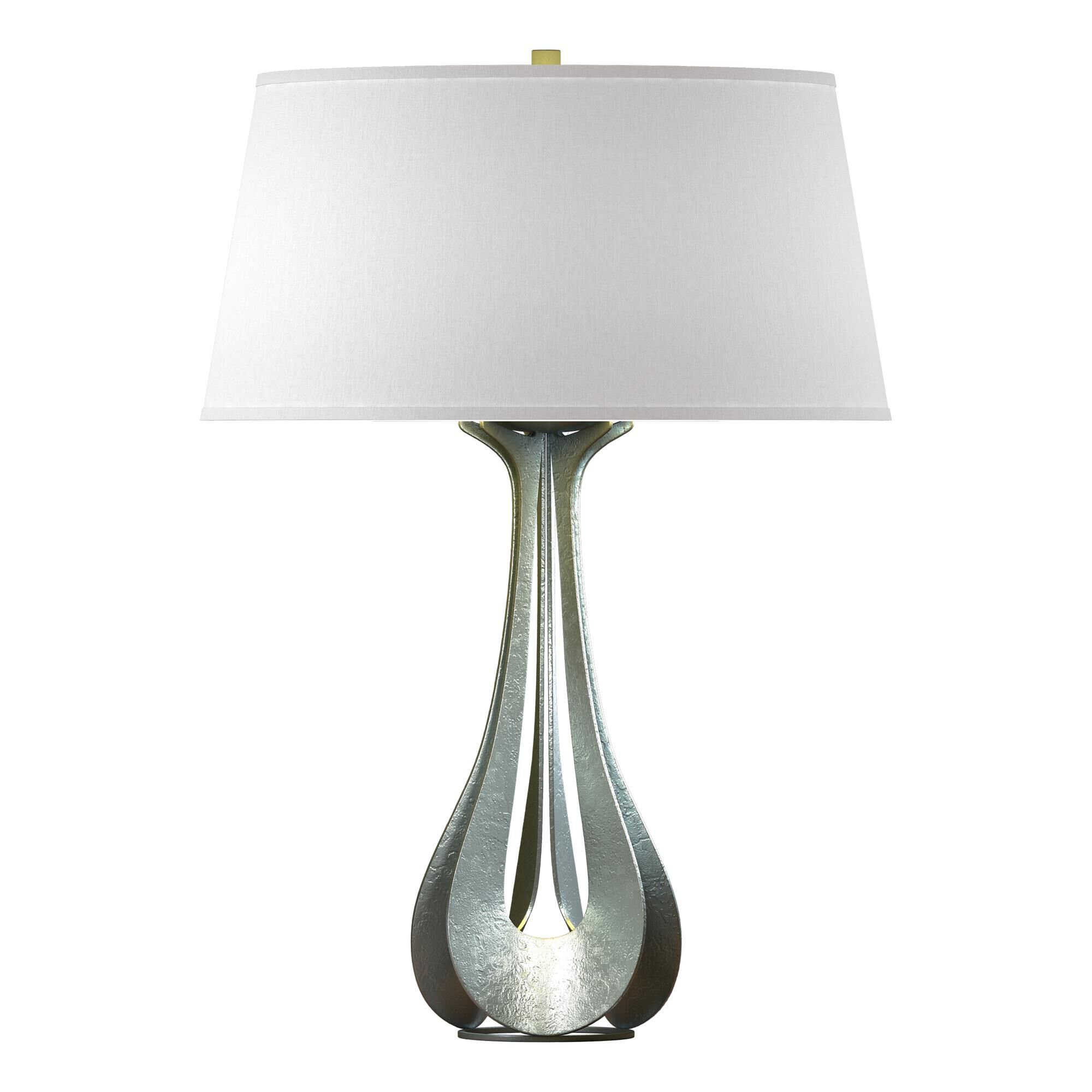 Shown in Vintage Platinum finish and Flax shade