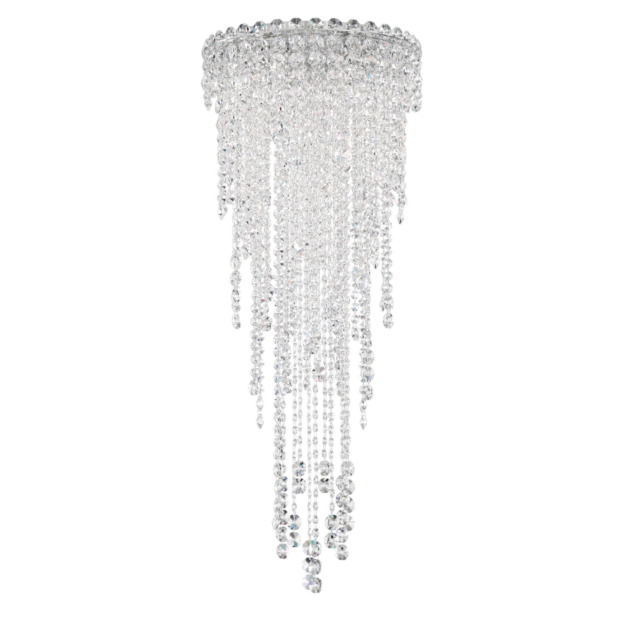 Shown in Stainless Steel finish and Clear Heritage Handcut crystal 