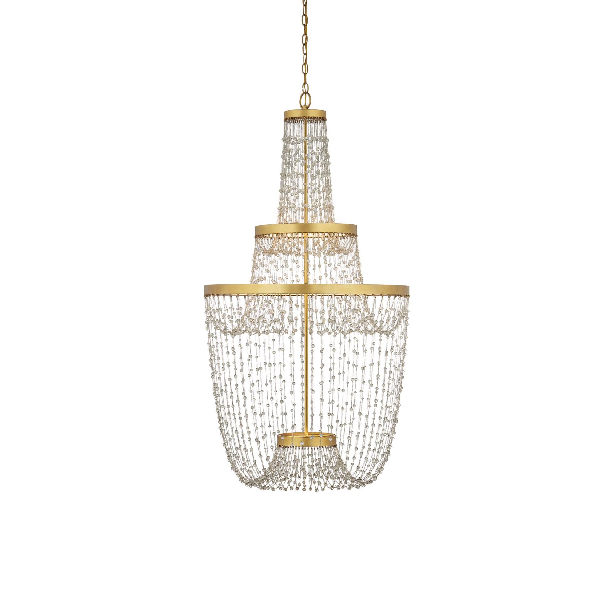 Shown in Contemporary Gold Leaf, Contemporary Gold, Clear finish