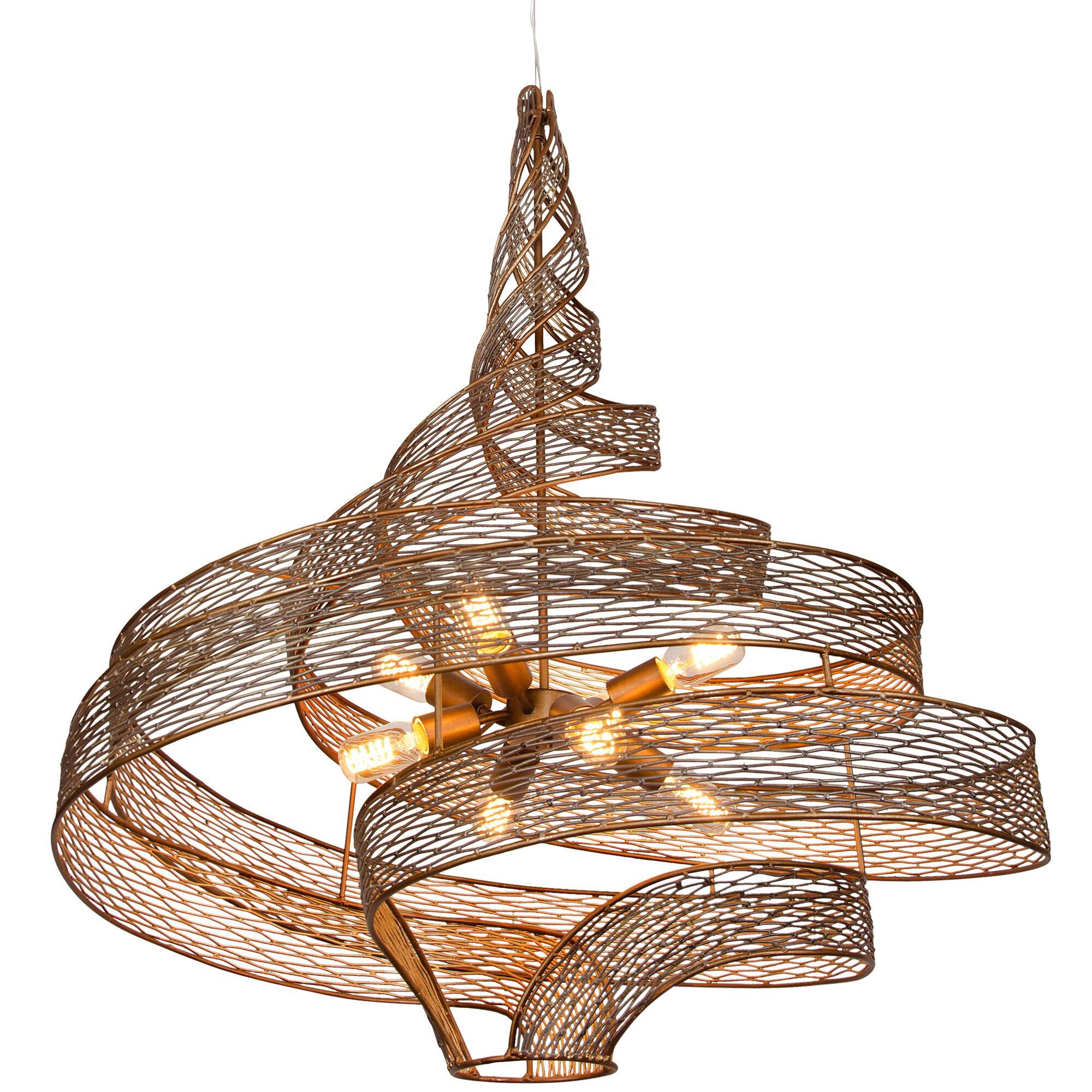 Shown in Hammered Ore finish and Hand-Forged Recycled Steel shade