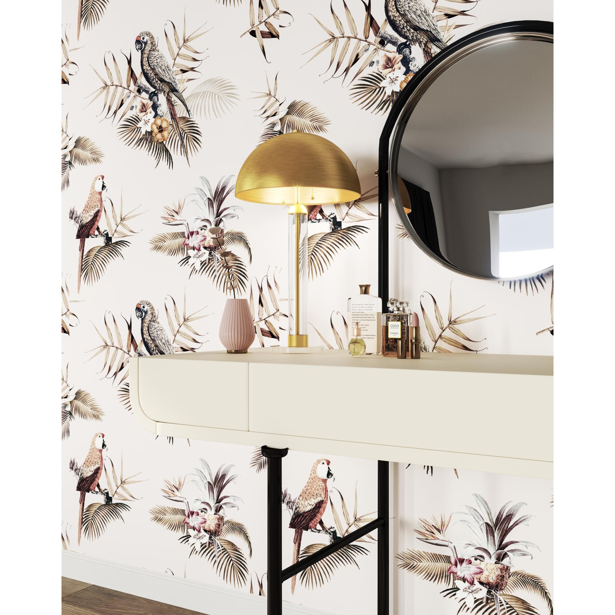 Shown in Brushed Gold finish