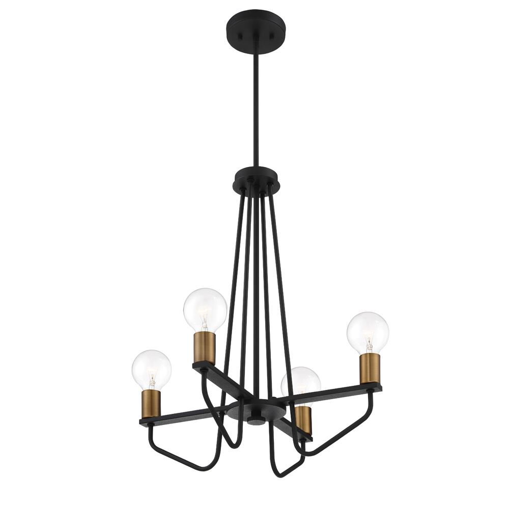 Ravella 19 Inch 4 Light Mini Chandelier by Designers Fountain