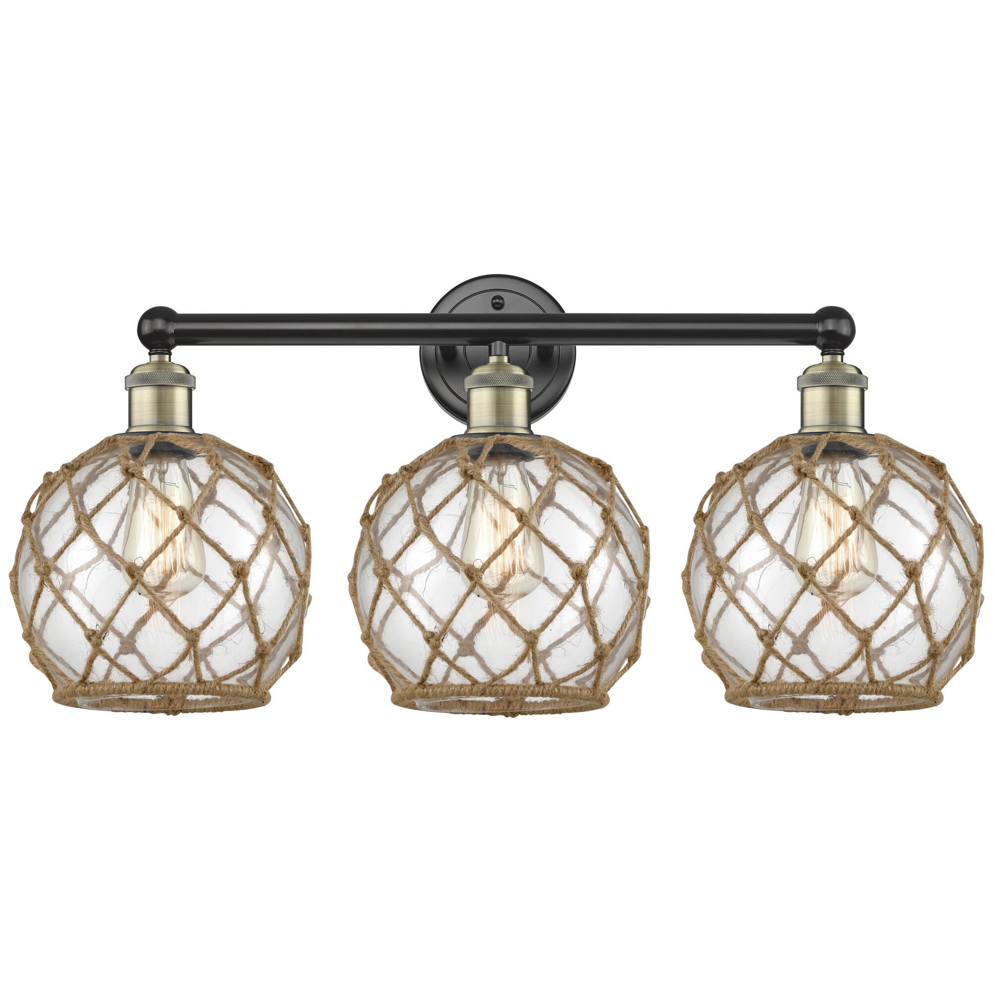 Bruno Marashlian Farmhouse Rope 26 Inch Bath Vanity Light by Innovations Lighting