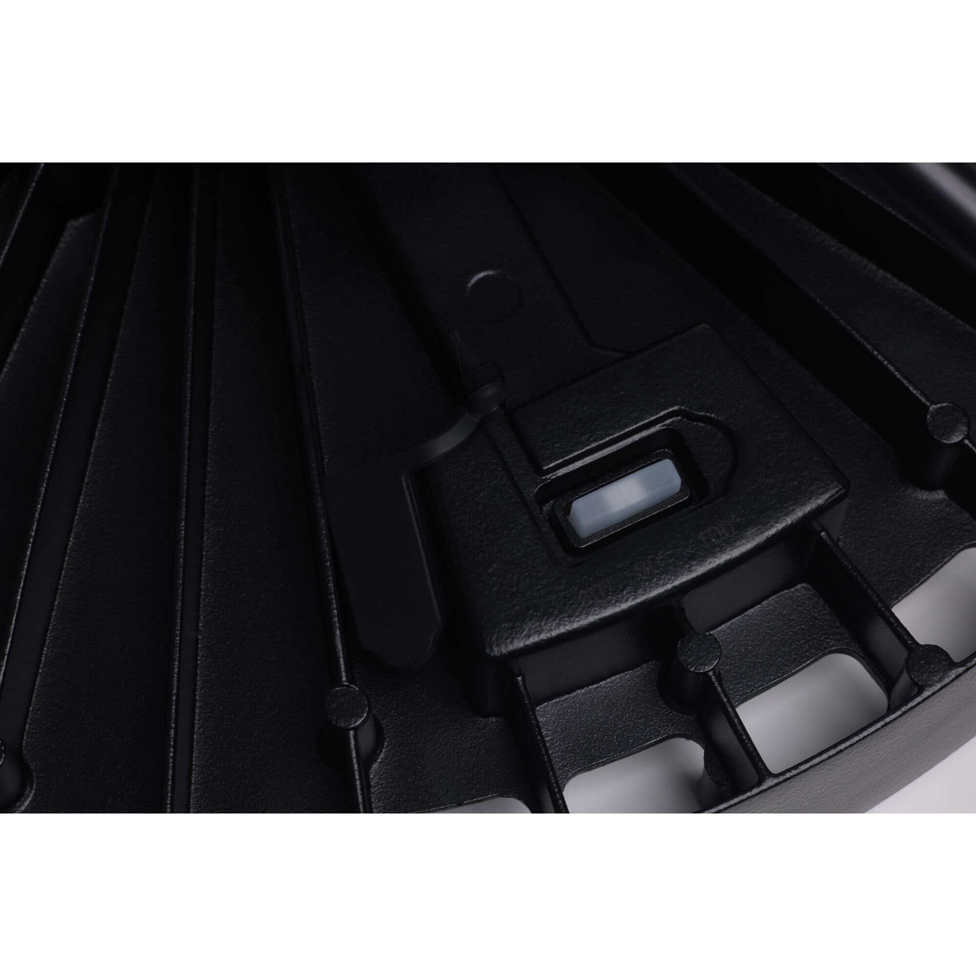 Shown in Black finish