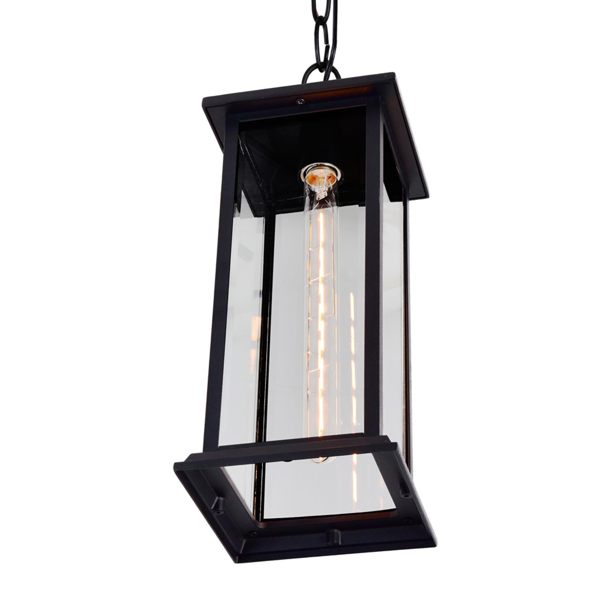 CWI Lighting Blackbridge 16 Inch Tall Outdoor Hanging Lantern