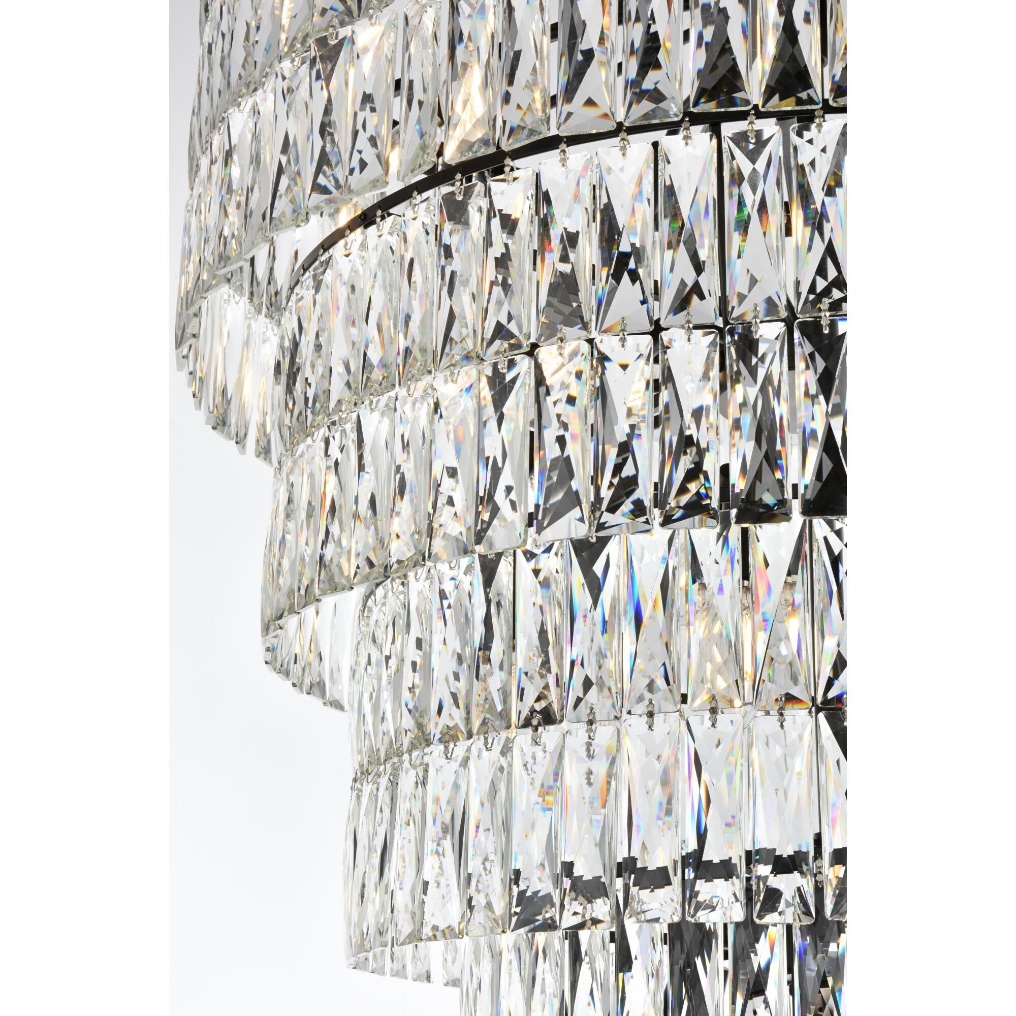 Josephine 32 Inch Chandelier by Elegant Lighting