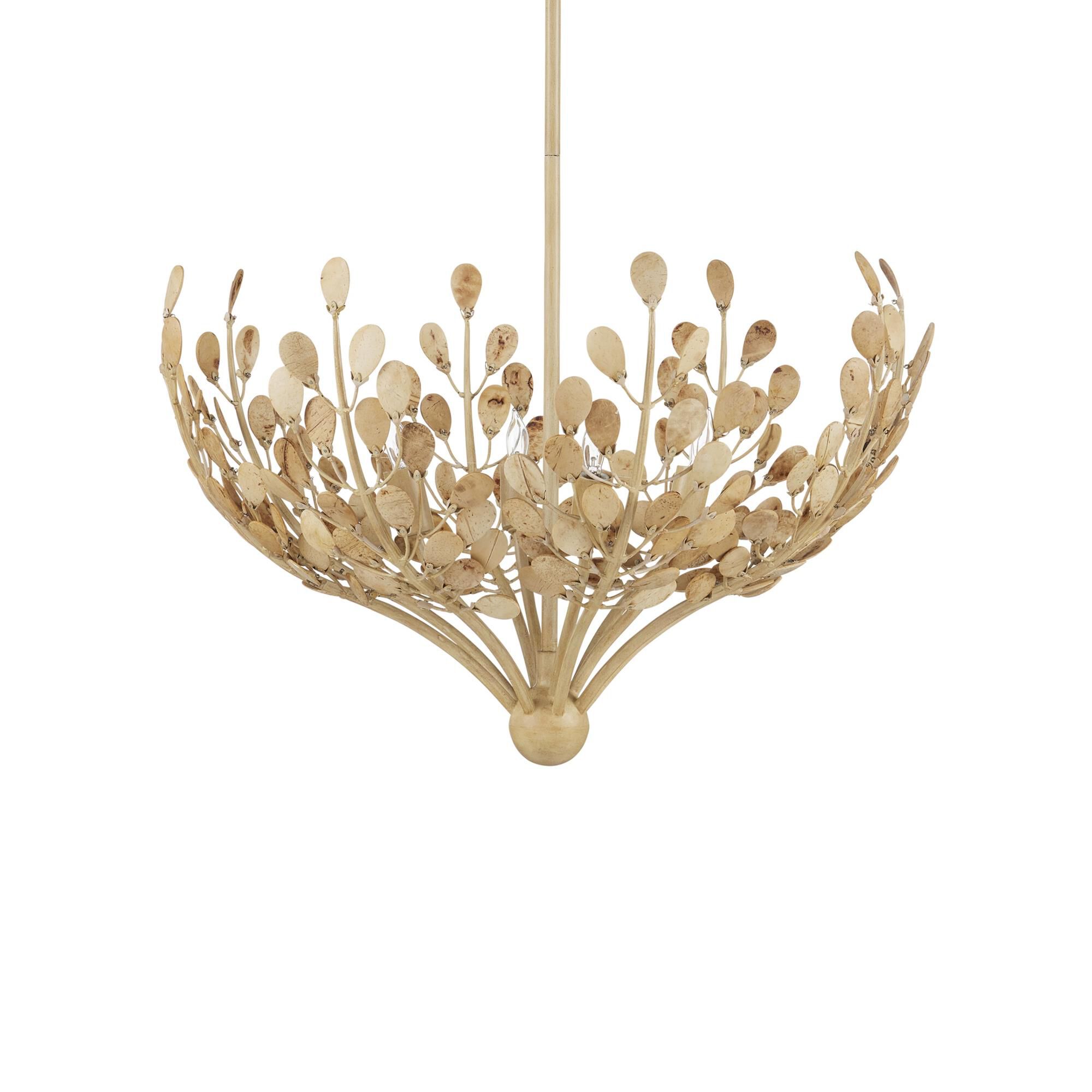 Maypan 24 Inch Chandelier by Currey and Company