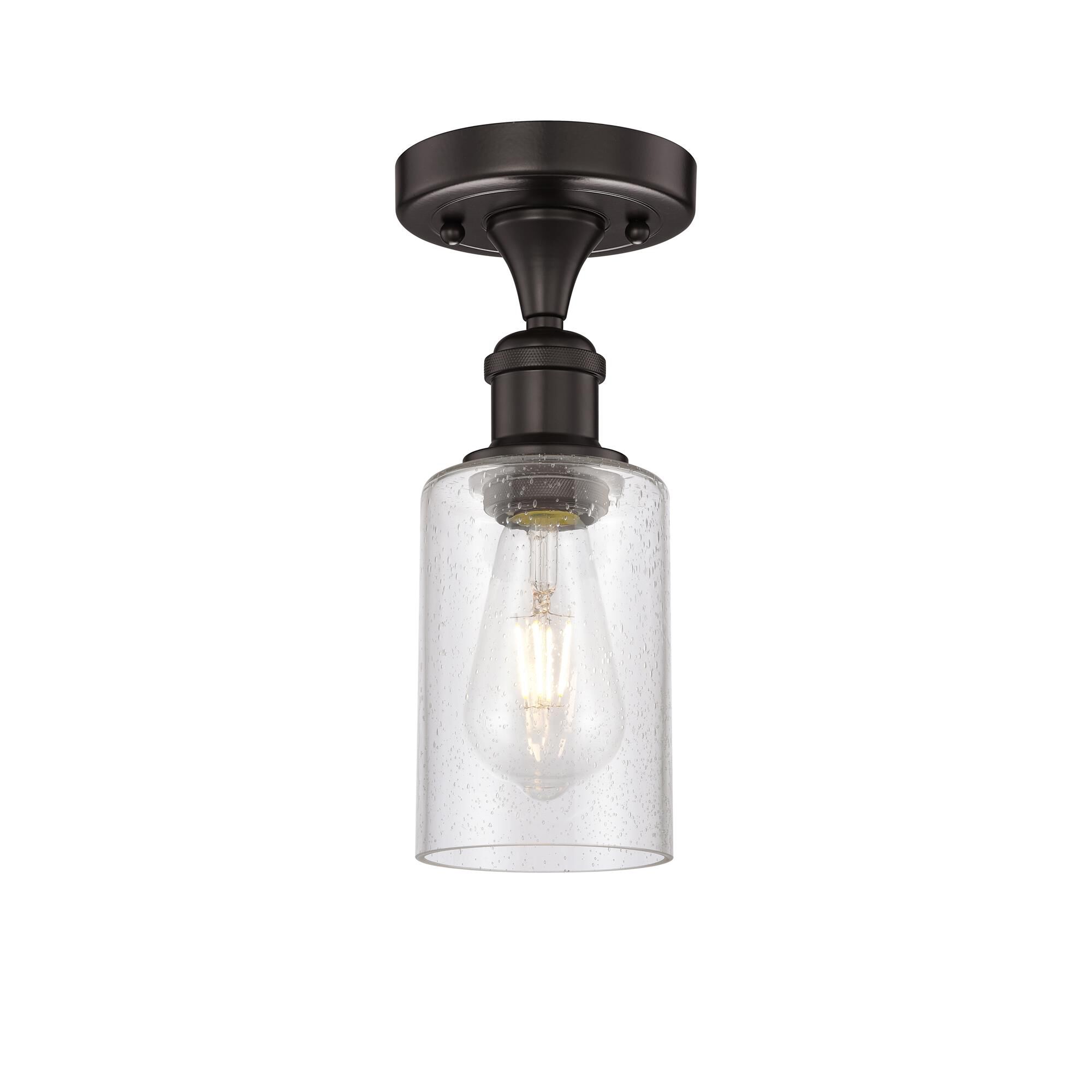 Bruno Marashlian Clymer 3 Inch 1 Light Semi Flush Mount by Innovations Lighting