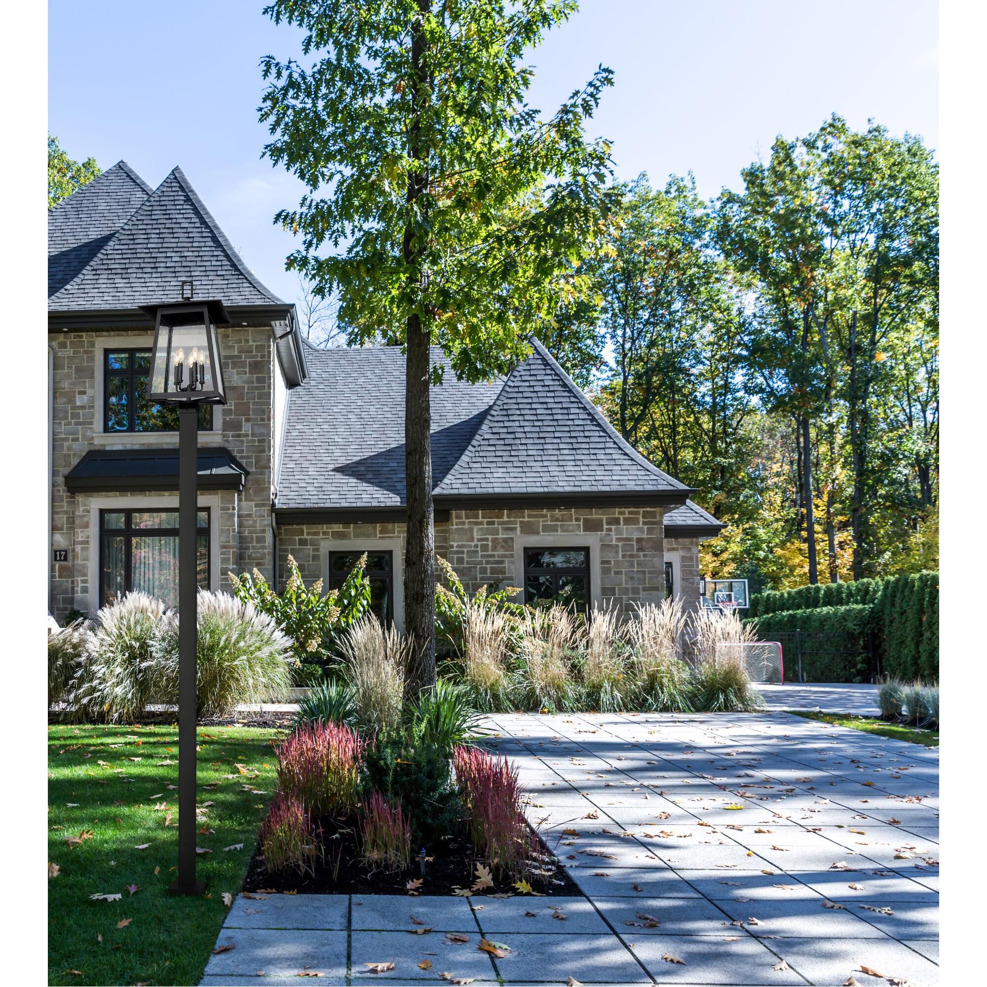 Rainer 120 Inch Outdoor Post Lamp by Z Lite