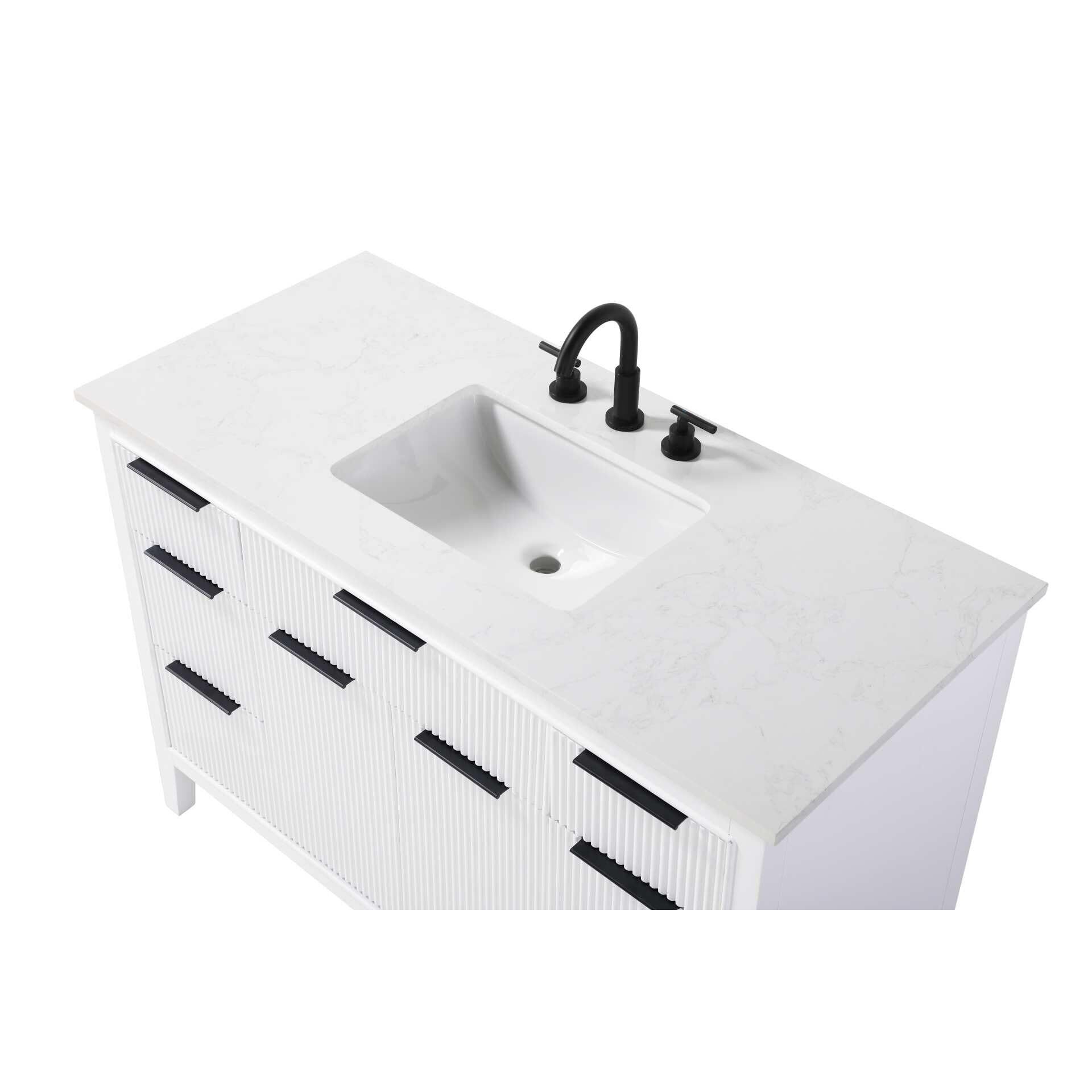 Langston 48 Inch Bath Vanity by Elegant Decor