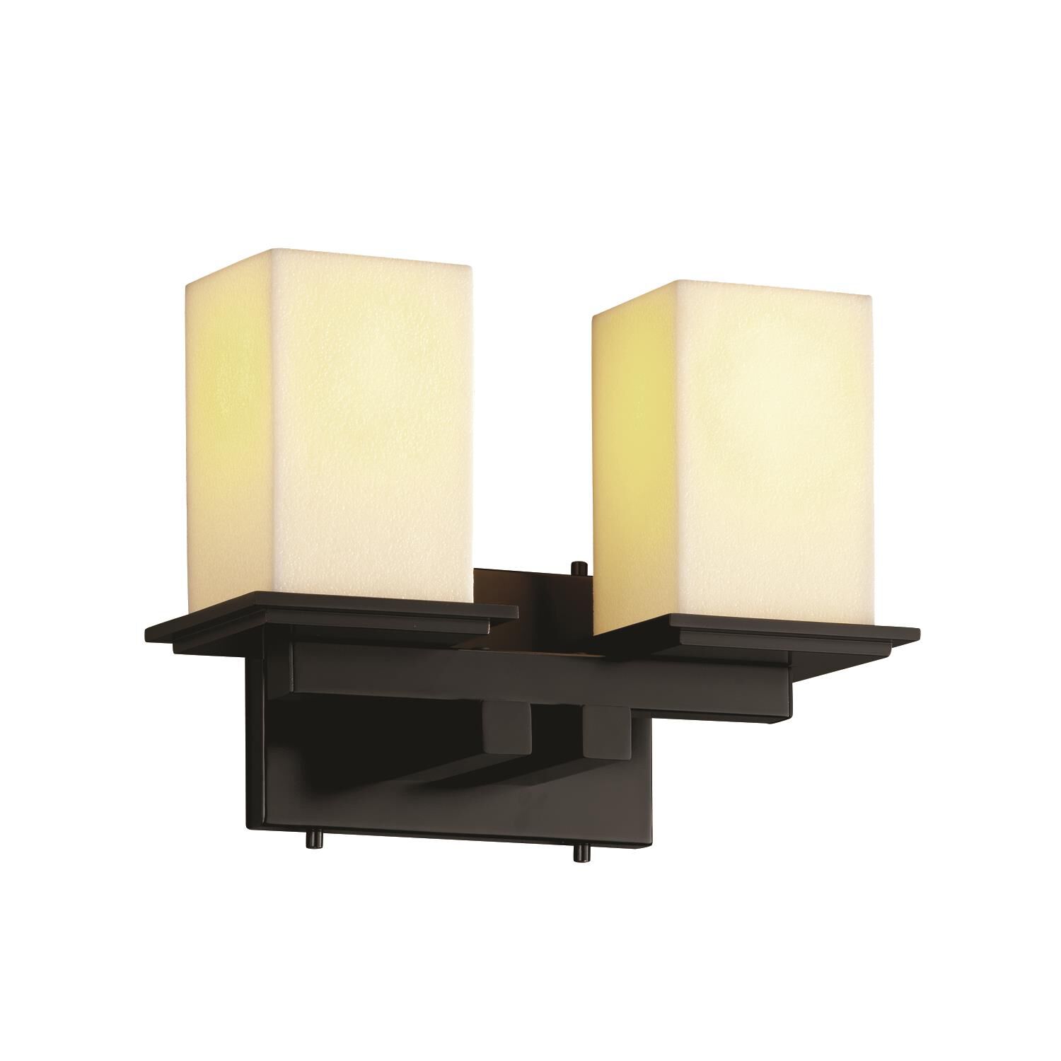 Candlearia 13 Inch 2 Light Bath Vanity Light by Justice Design Group