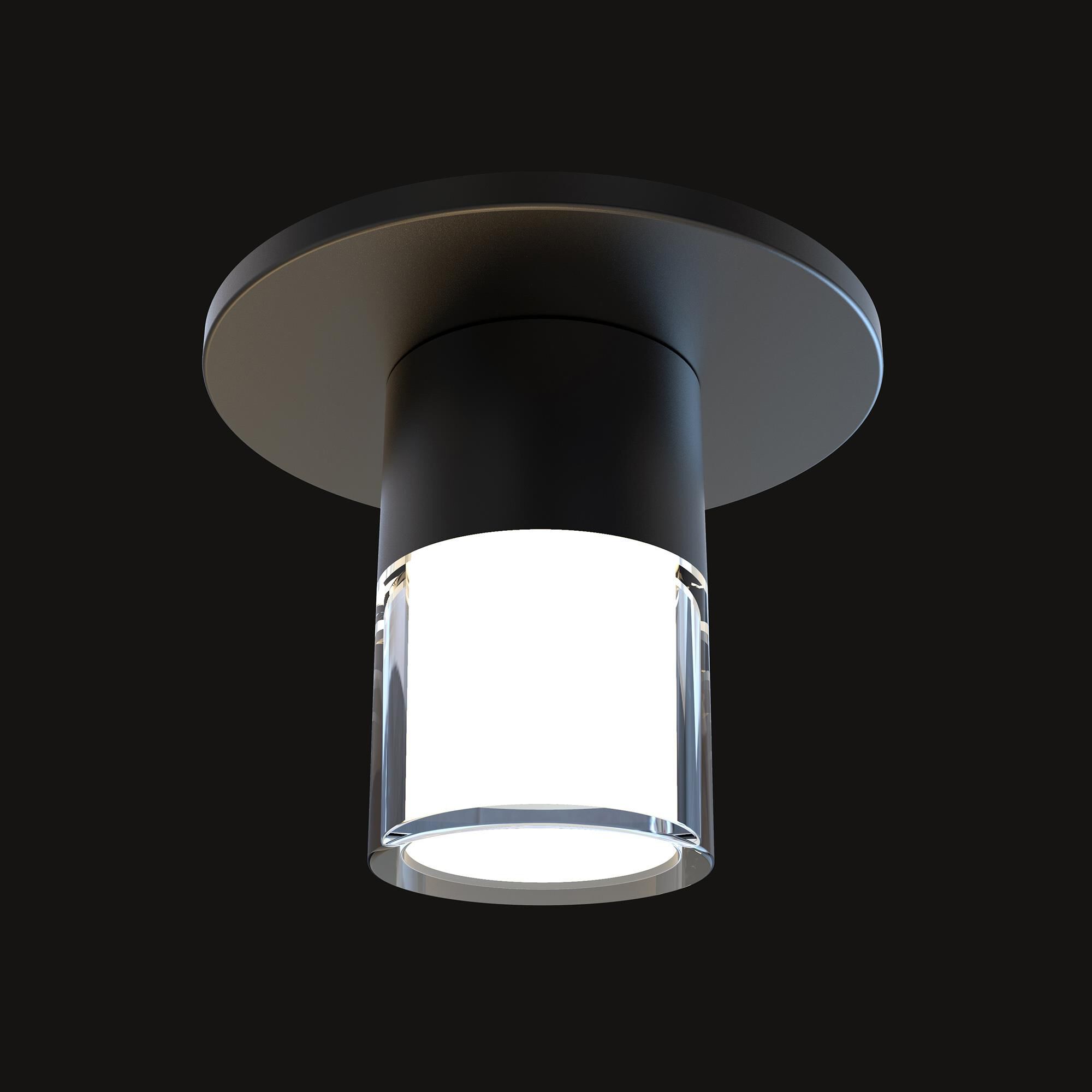 Shown in Black finish