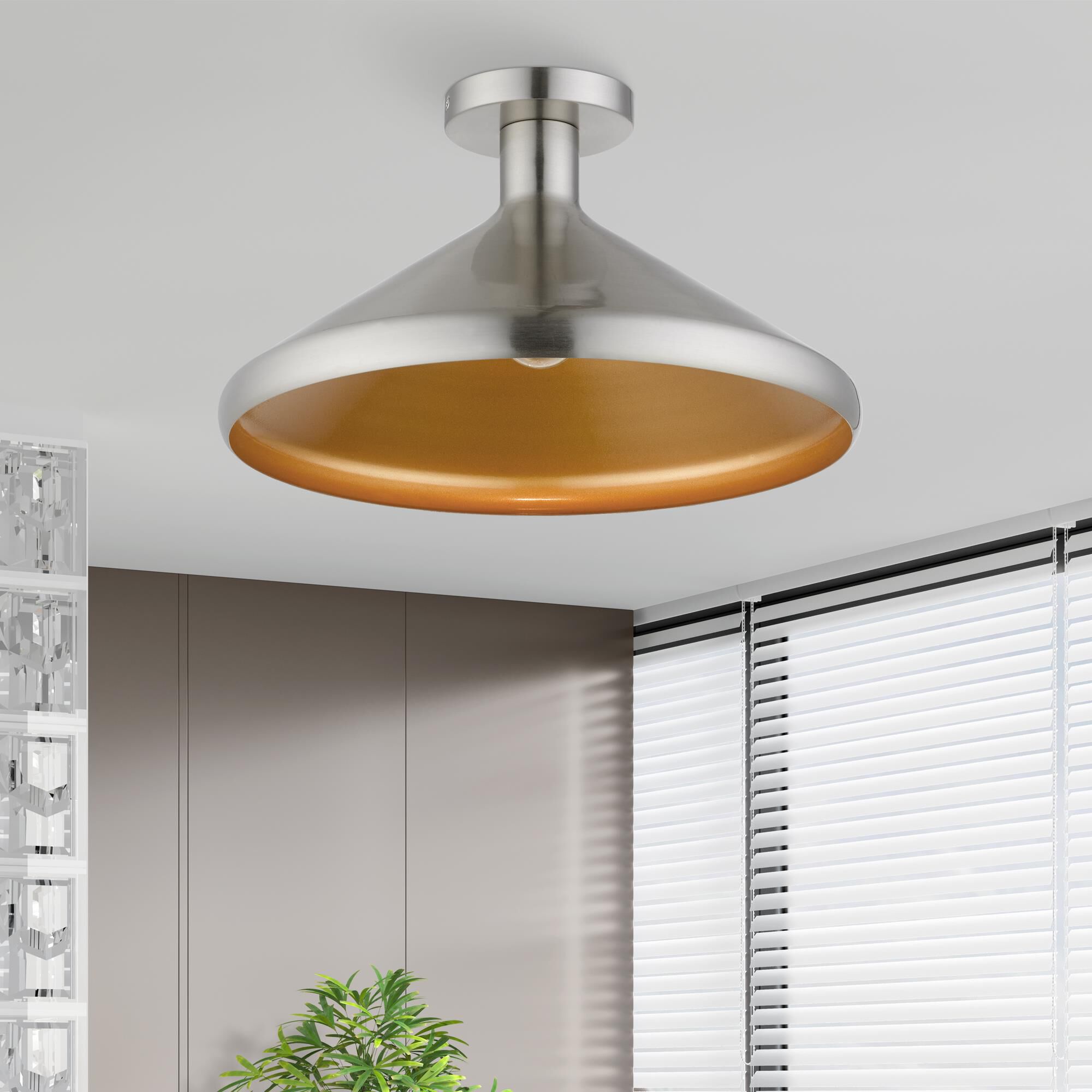Geneva Semi Flush Mount by Livex Lighting