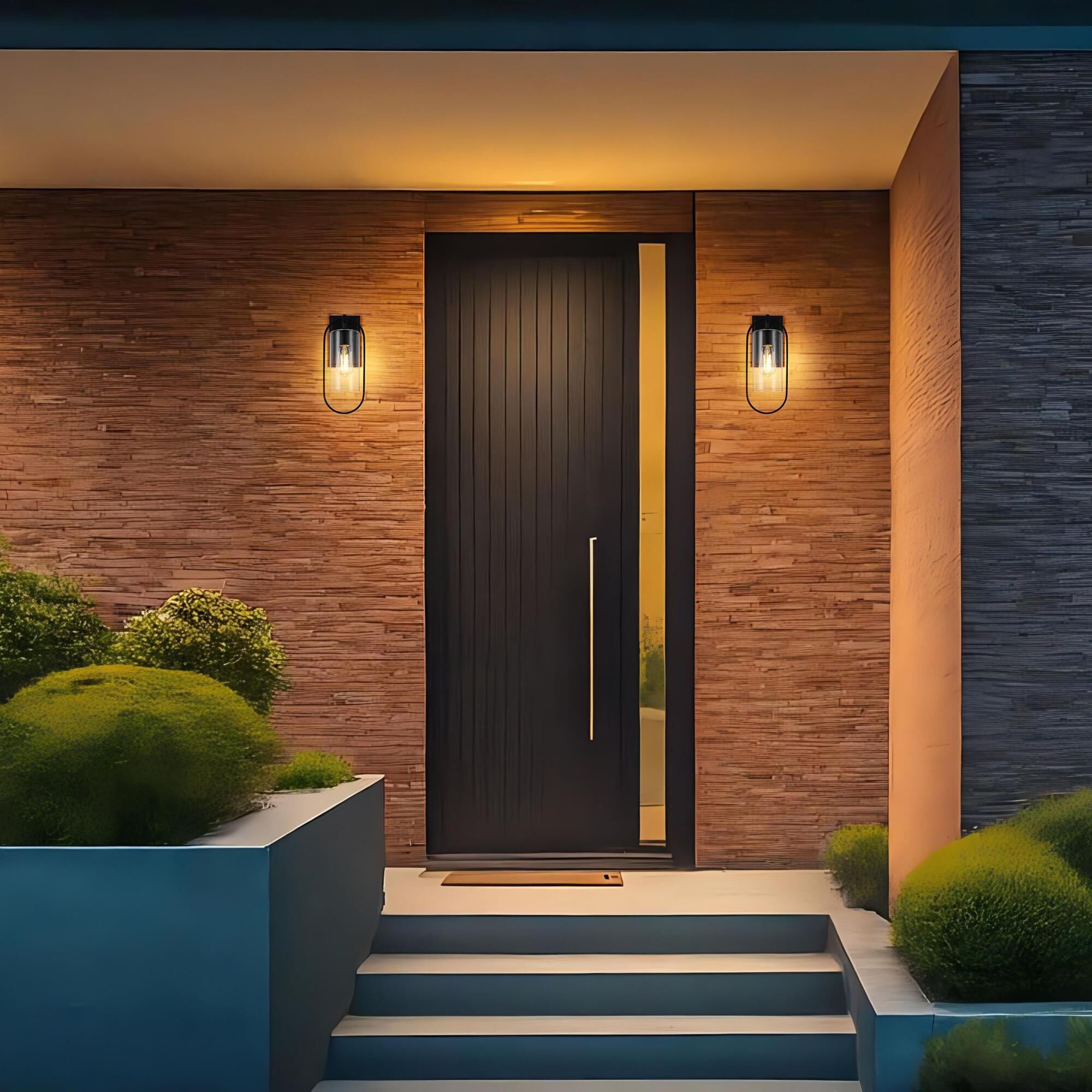 Jaxson 15 Inch Outdoor Wall Light by Elegant Lighting