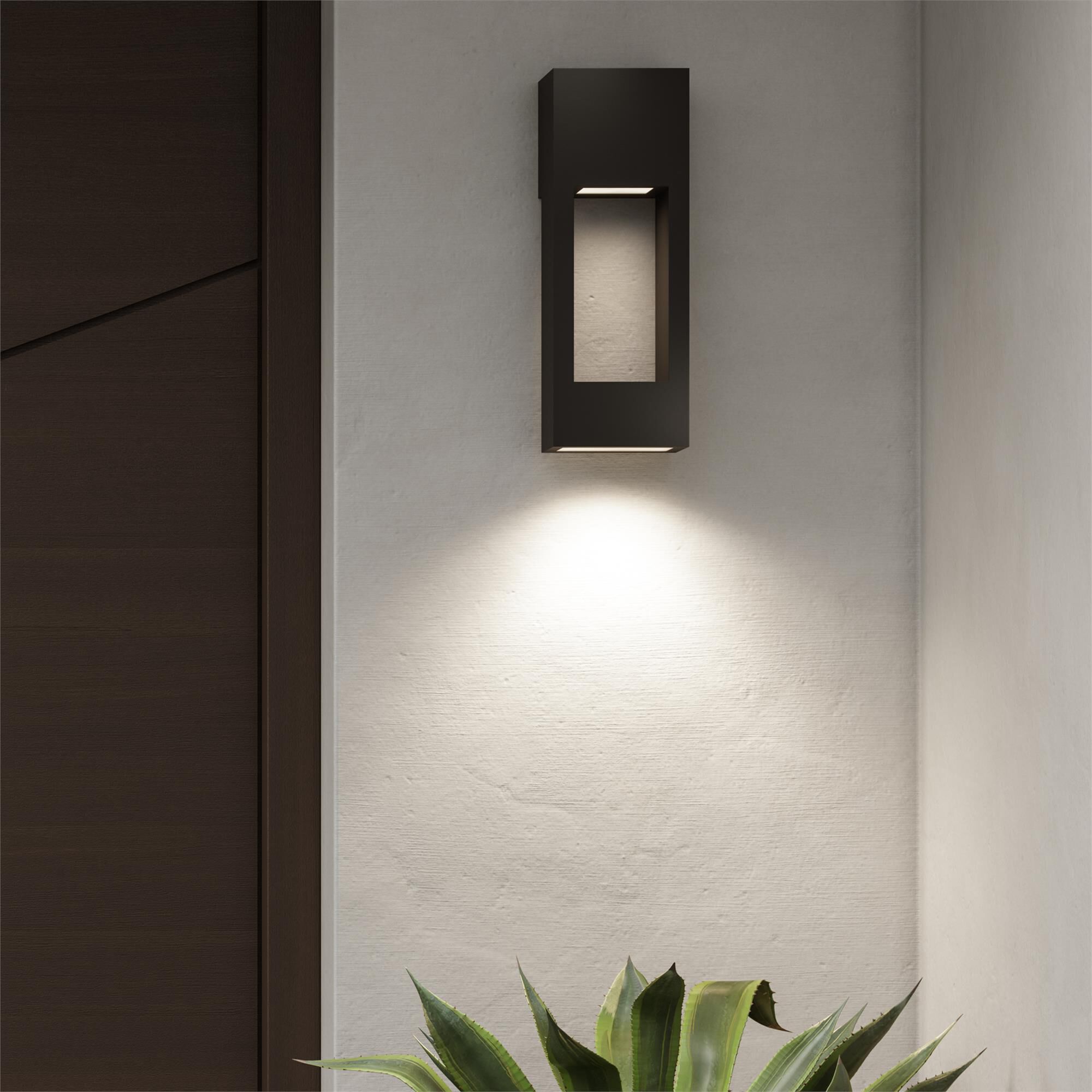 Sean Lavin Testa 16 Inch Tall 2 Light LED Outdoor Wall Light by Visual Comfort Studio Collection