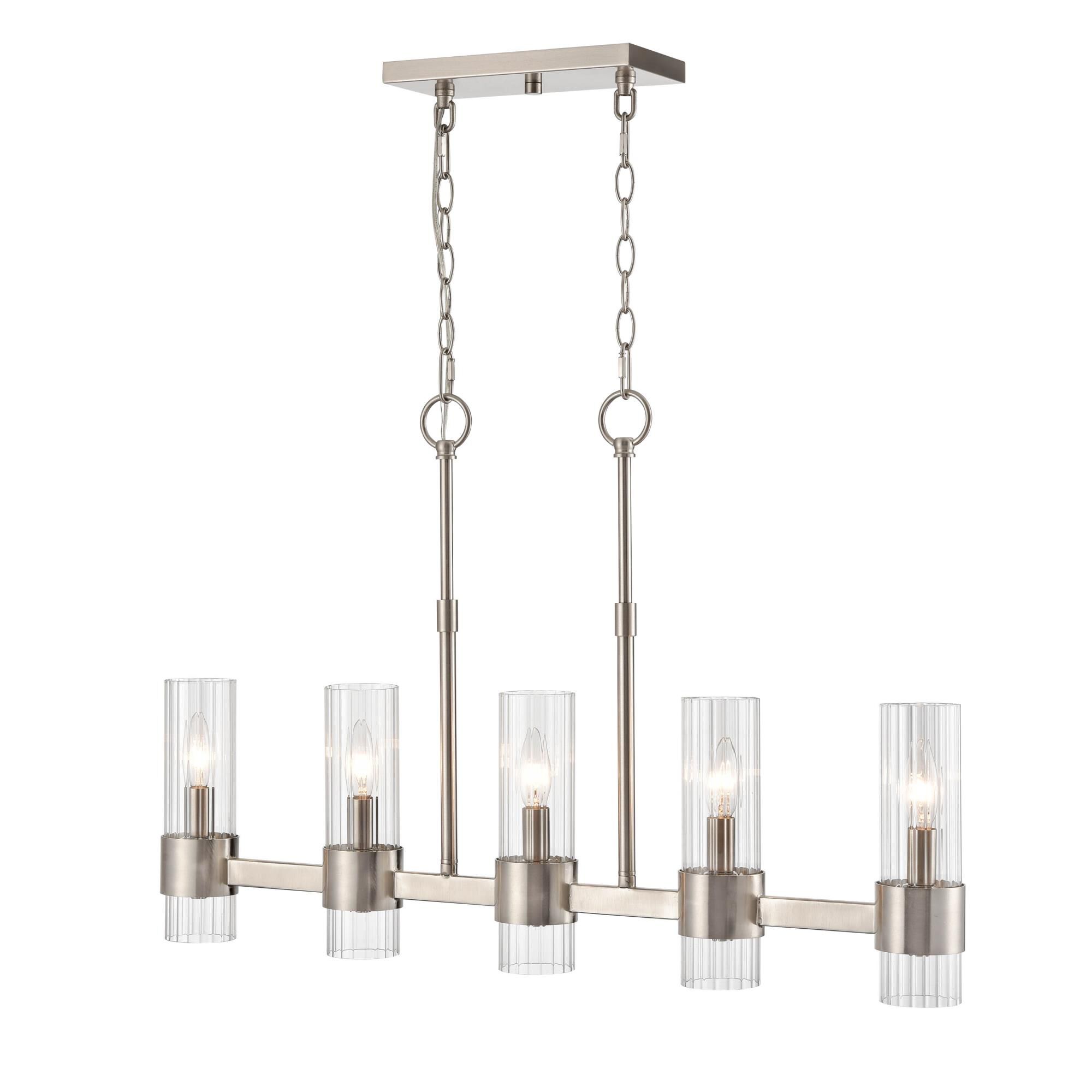 Caberton 32 Inch 5 Light Chandelier by Millennium Lighting