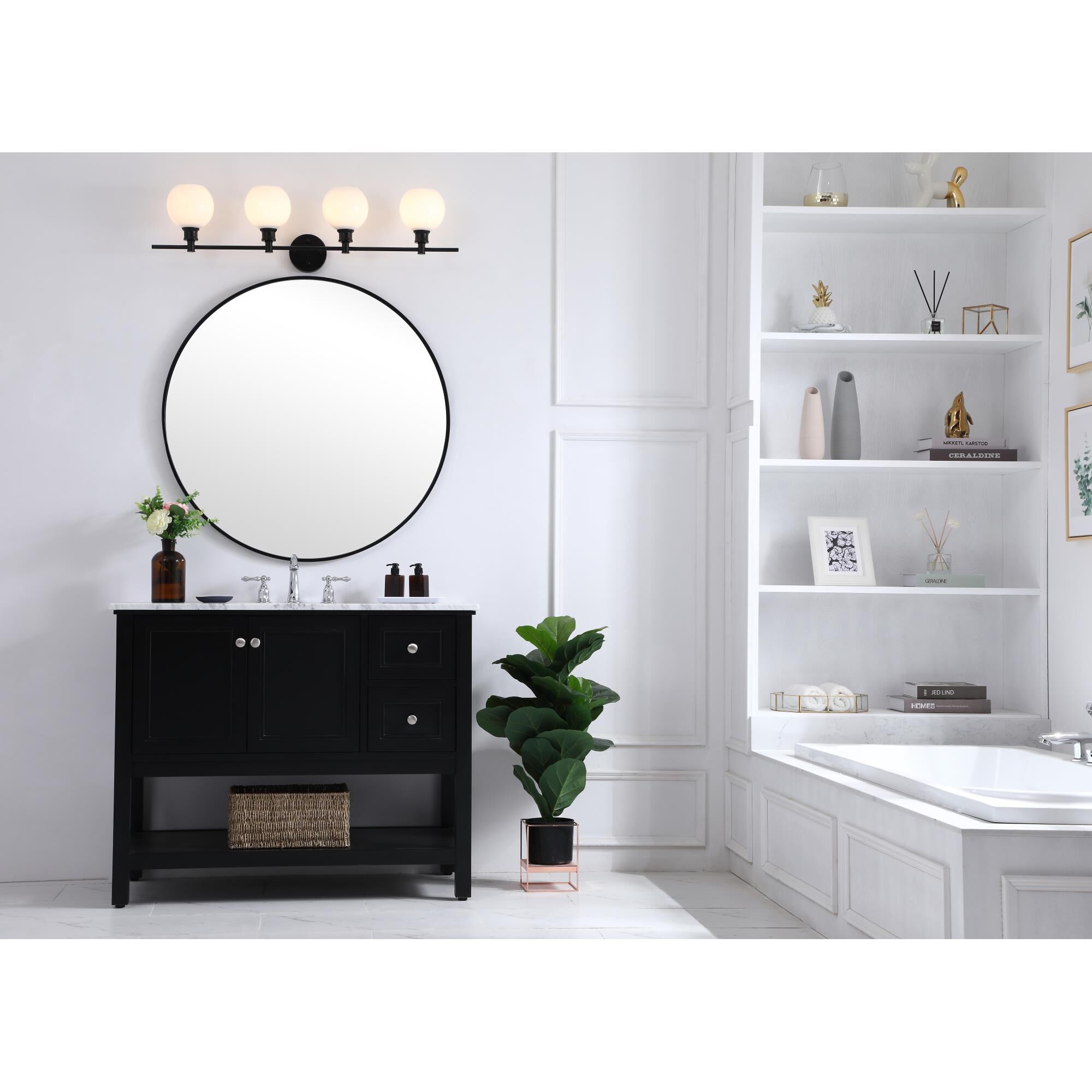 Collier 38 Inch Bath Vanity Light by Elegant Lighting