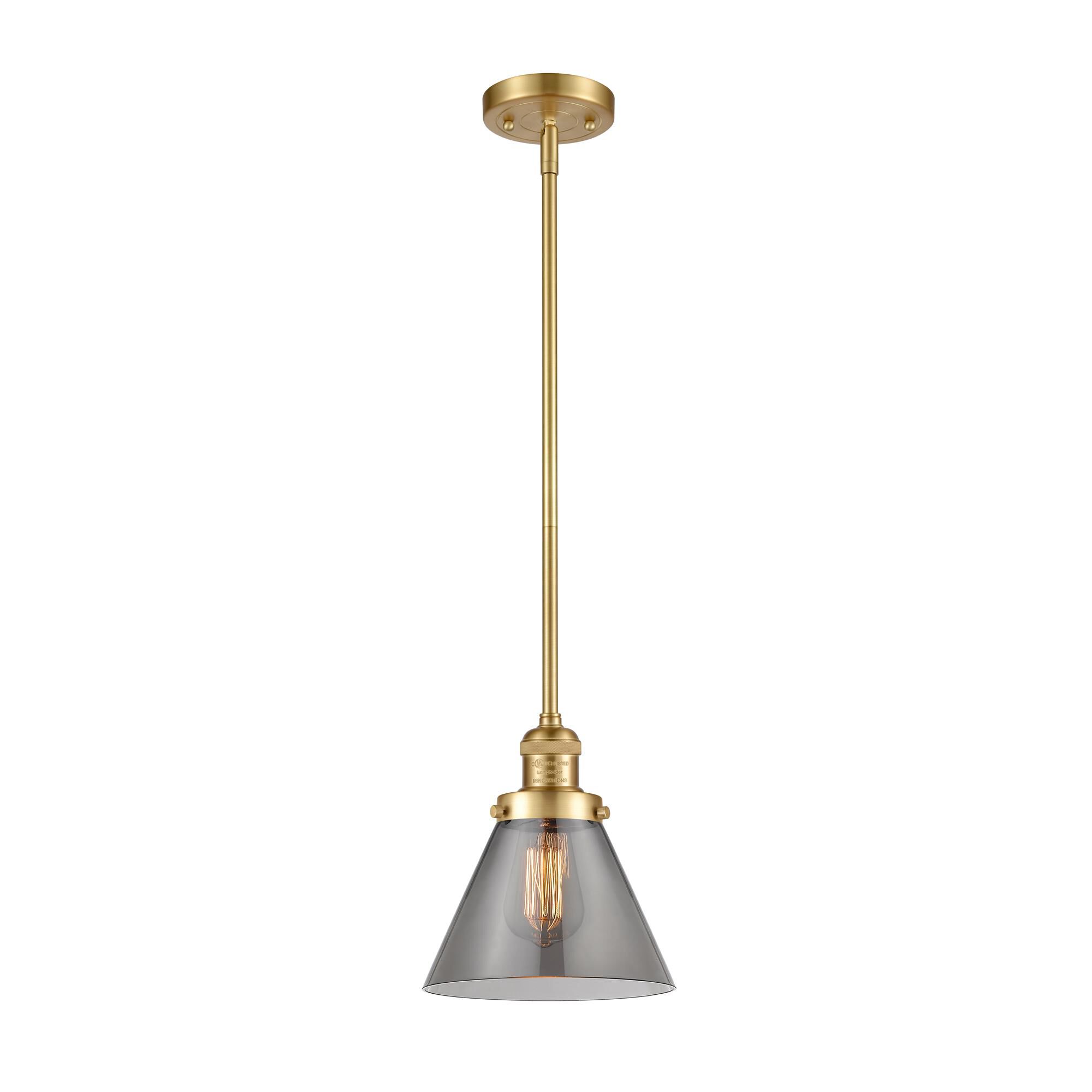 Bruno Marashlian Large Cone 8 Inch Mini Pendant by Innovations Lighting