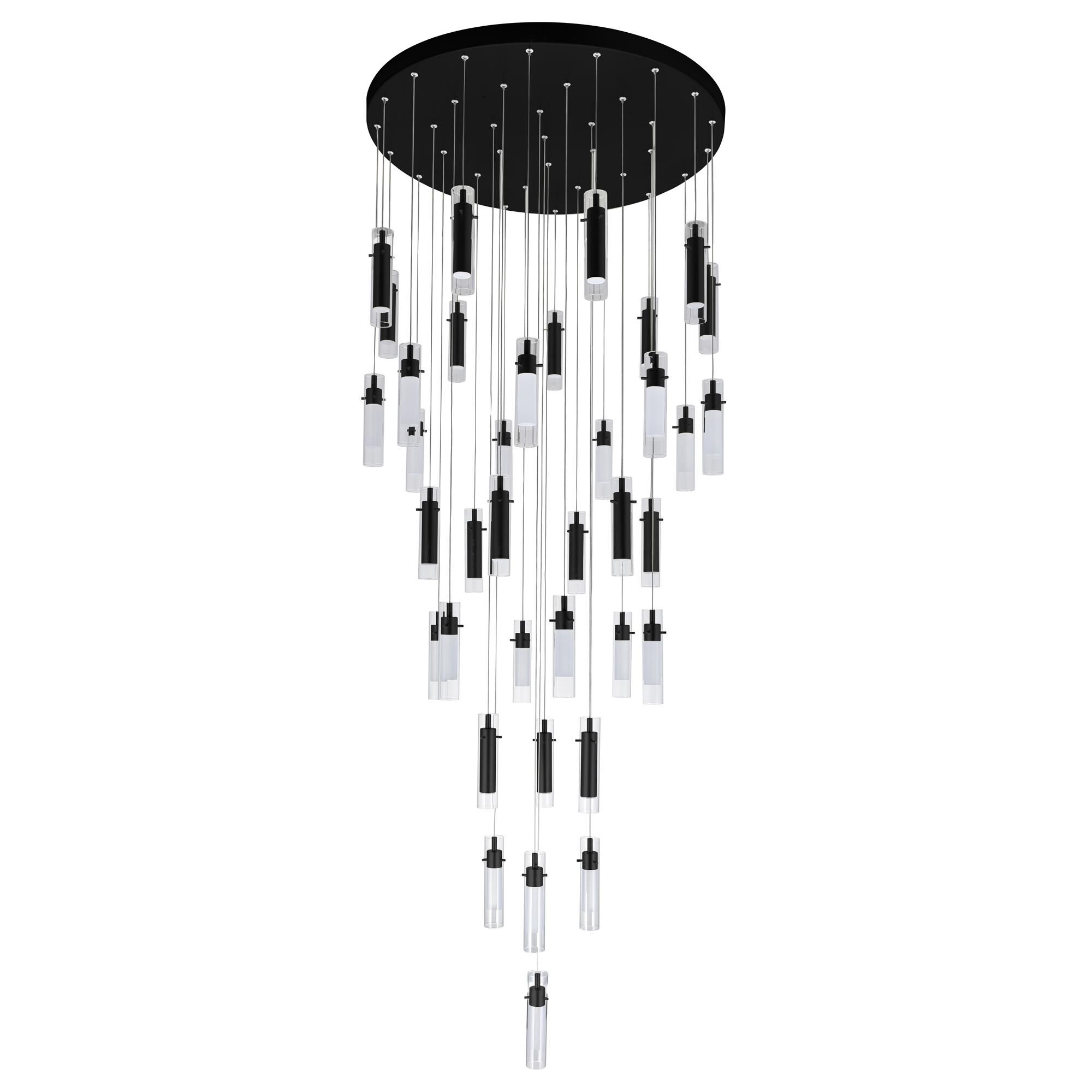 CWI Lighting Olinda 33 Inch LED Multi Light Pendant