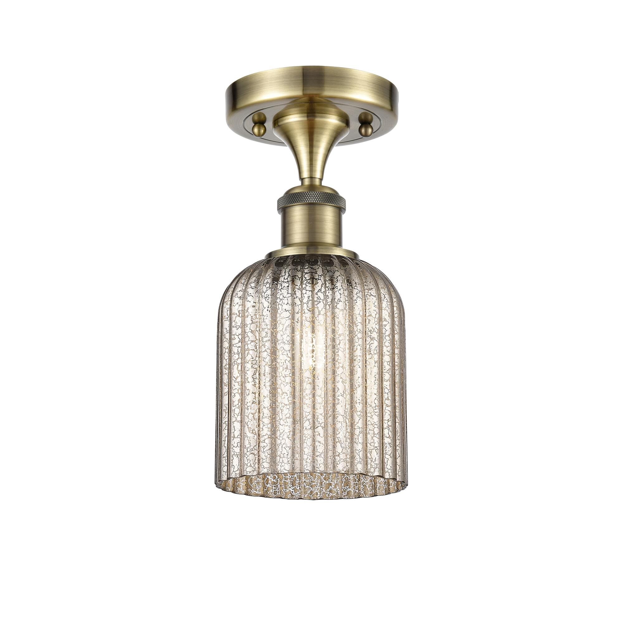 Bruno Marashlian Bridal Veil 5 Inch Semi Flush Mount by Innovations Lighting