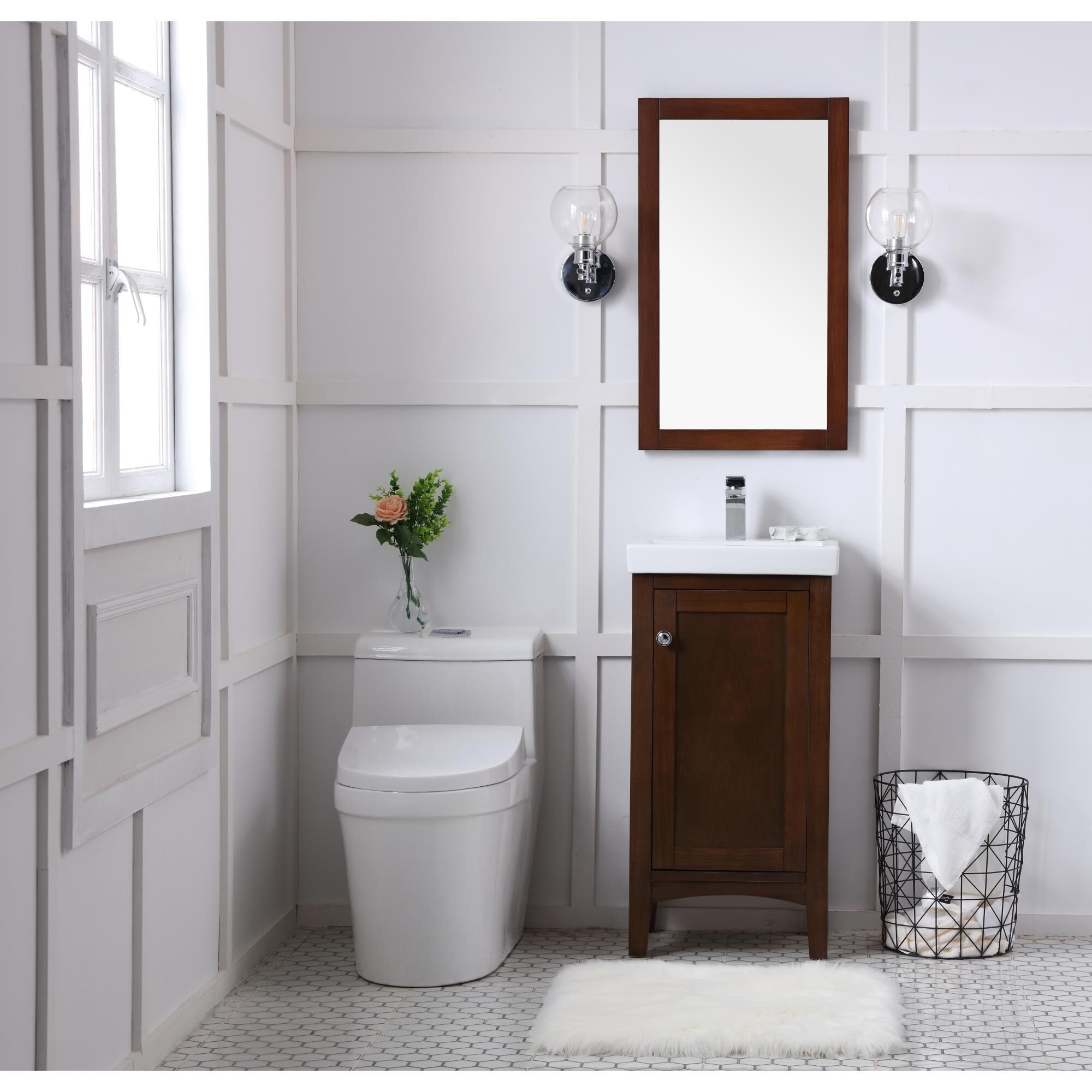 Shown in Antique Coffee finish