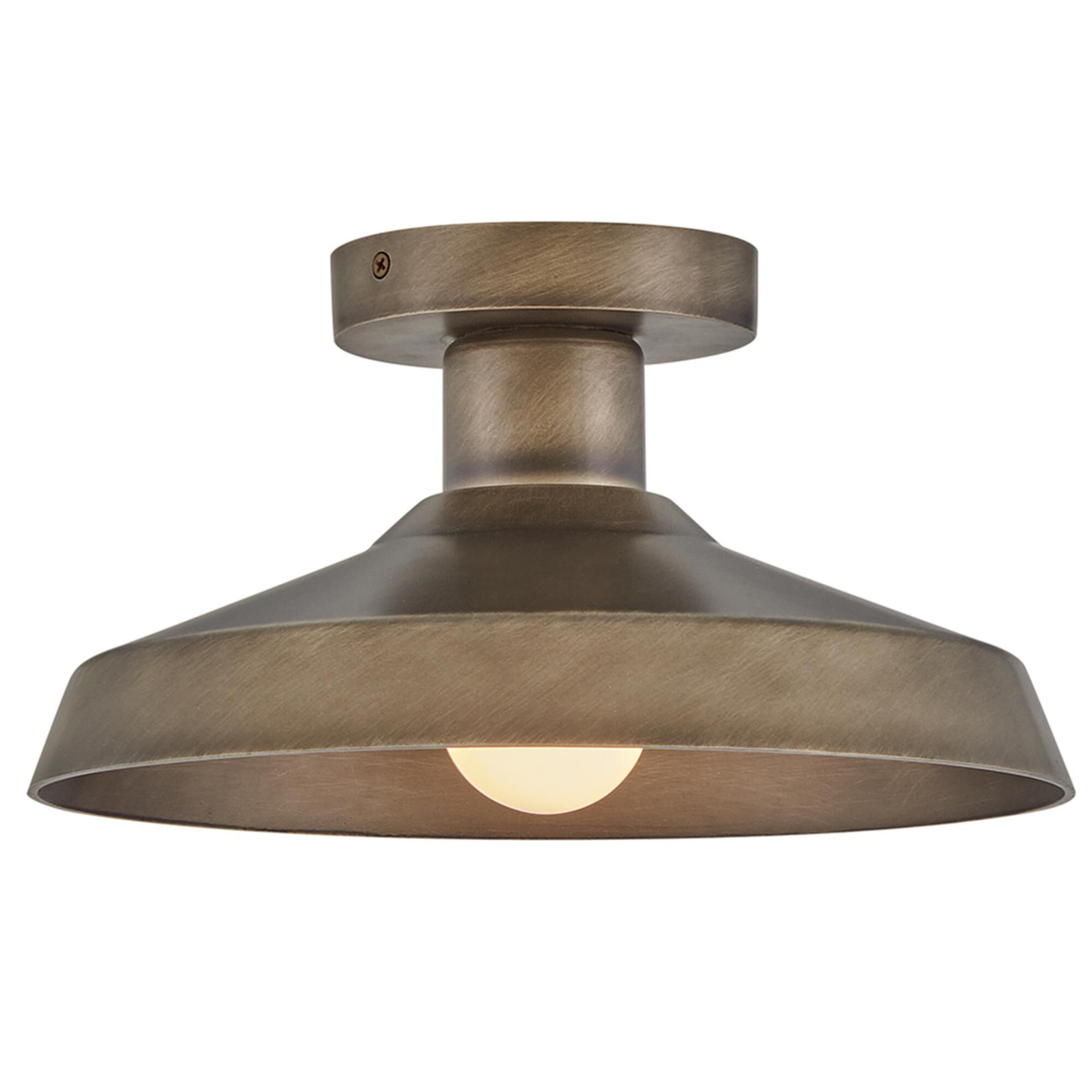 Forge 12 Inch Outdoor Flush Mount,