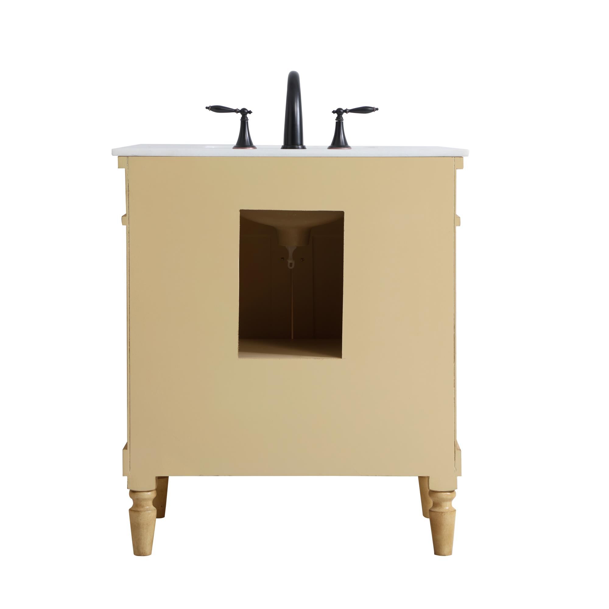 Shown in Antique Beige finish