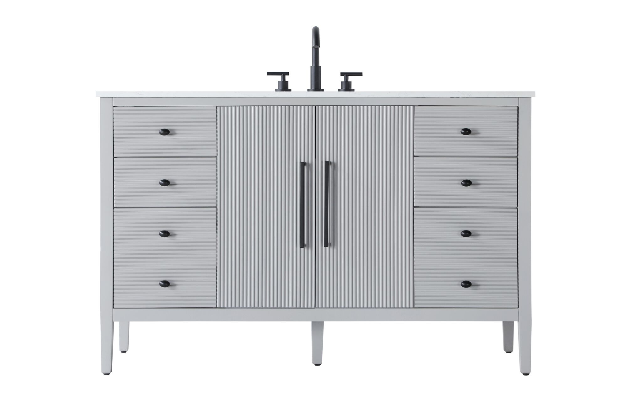 Shown in Grey finish