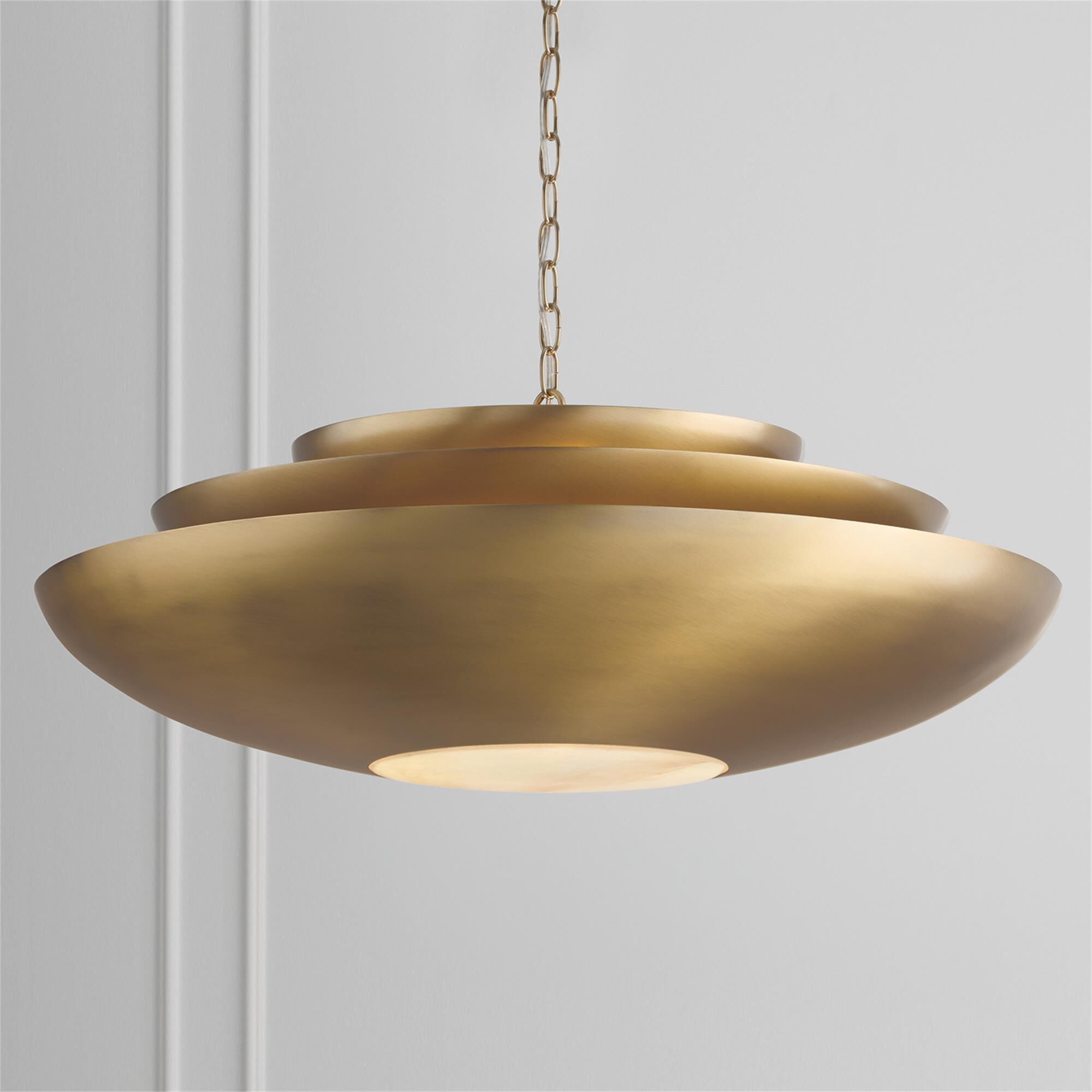 Shown in Aged Brass finish